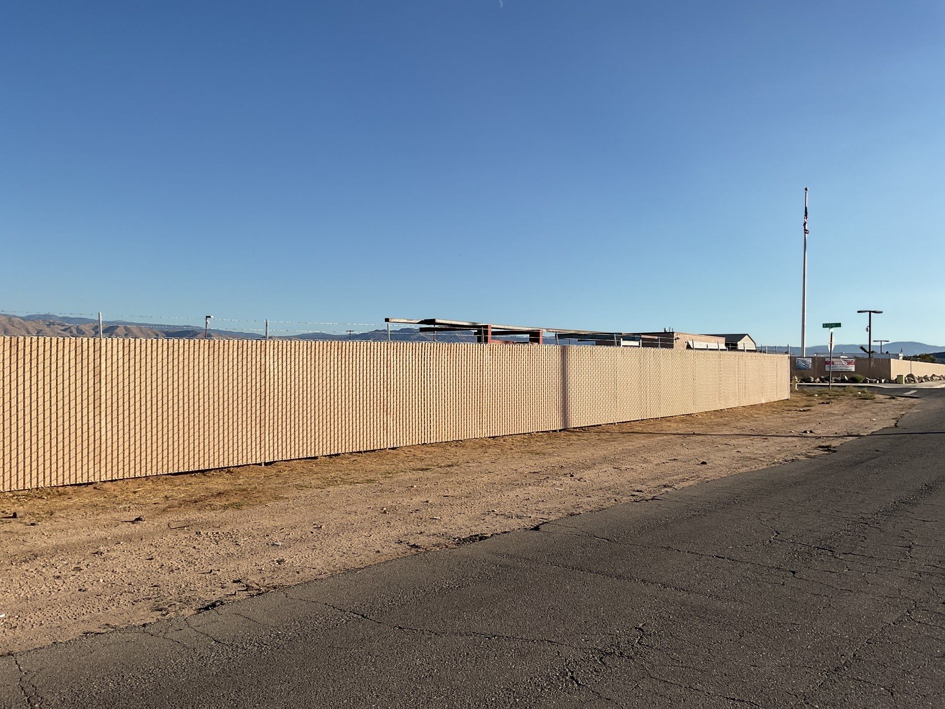 Commercial fence installation  by Fence Guys Inc. 