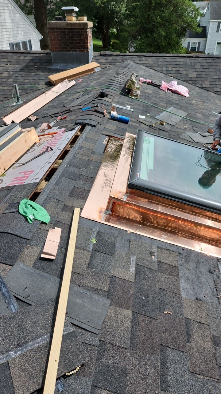 Residential Roofing Installation using Owens Corning TruDefinition Duration Designer - Black Sable by A Plus Exterior