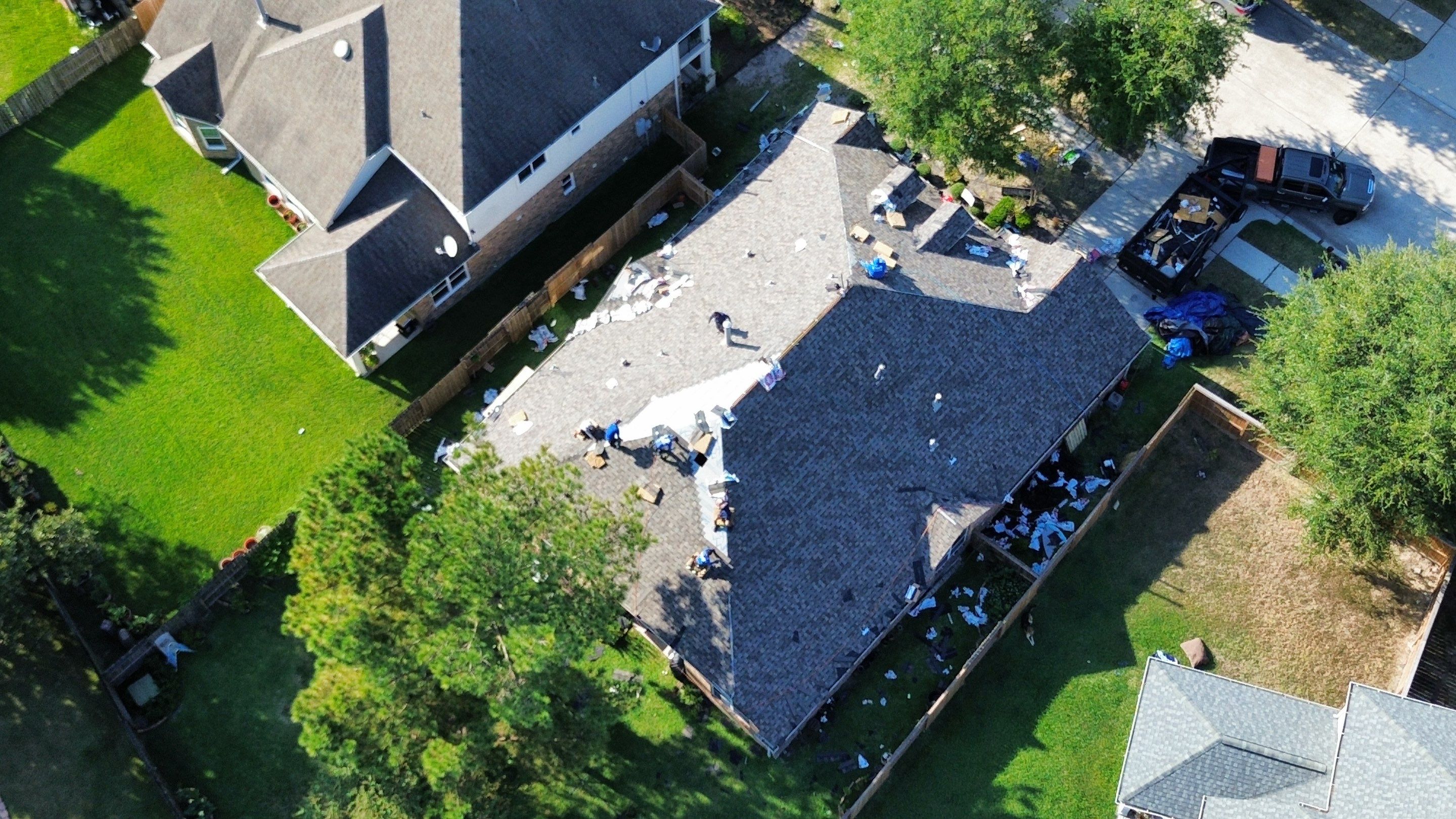 Roof Remplacement with Atlas shingles by CAP Roofing and Construction LLC