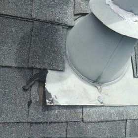 Hail Damage using Owen's Corning Duration (Lifetime) Shingles by Roof Repair Company