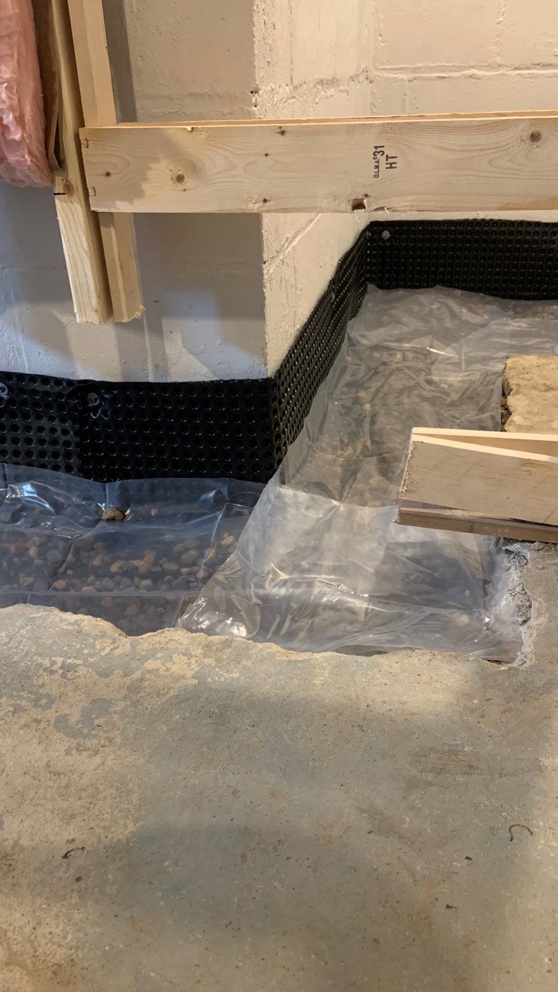 Saving Michael’s Finished Basement by Waterproofing Northeast