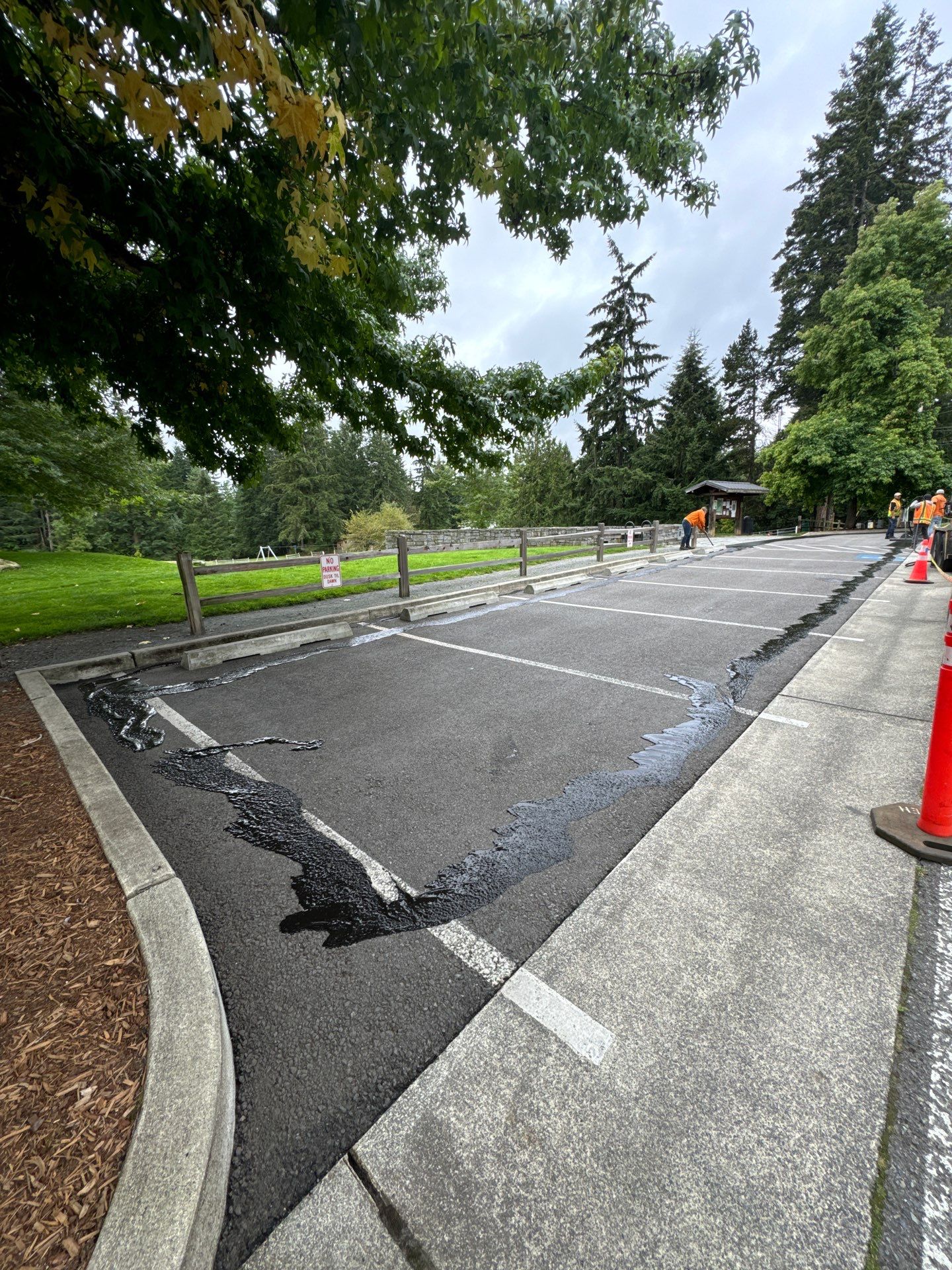 Big Rock Park | Parking Lot Sealcoating & Striping by Jireh Asphalt & Concrete Inc 