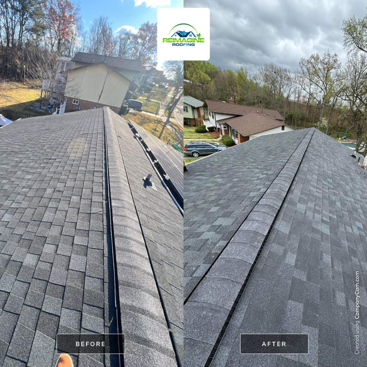 Estate Gray Shingles by Reimagine Roofing