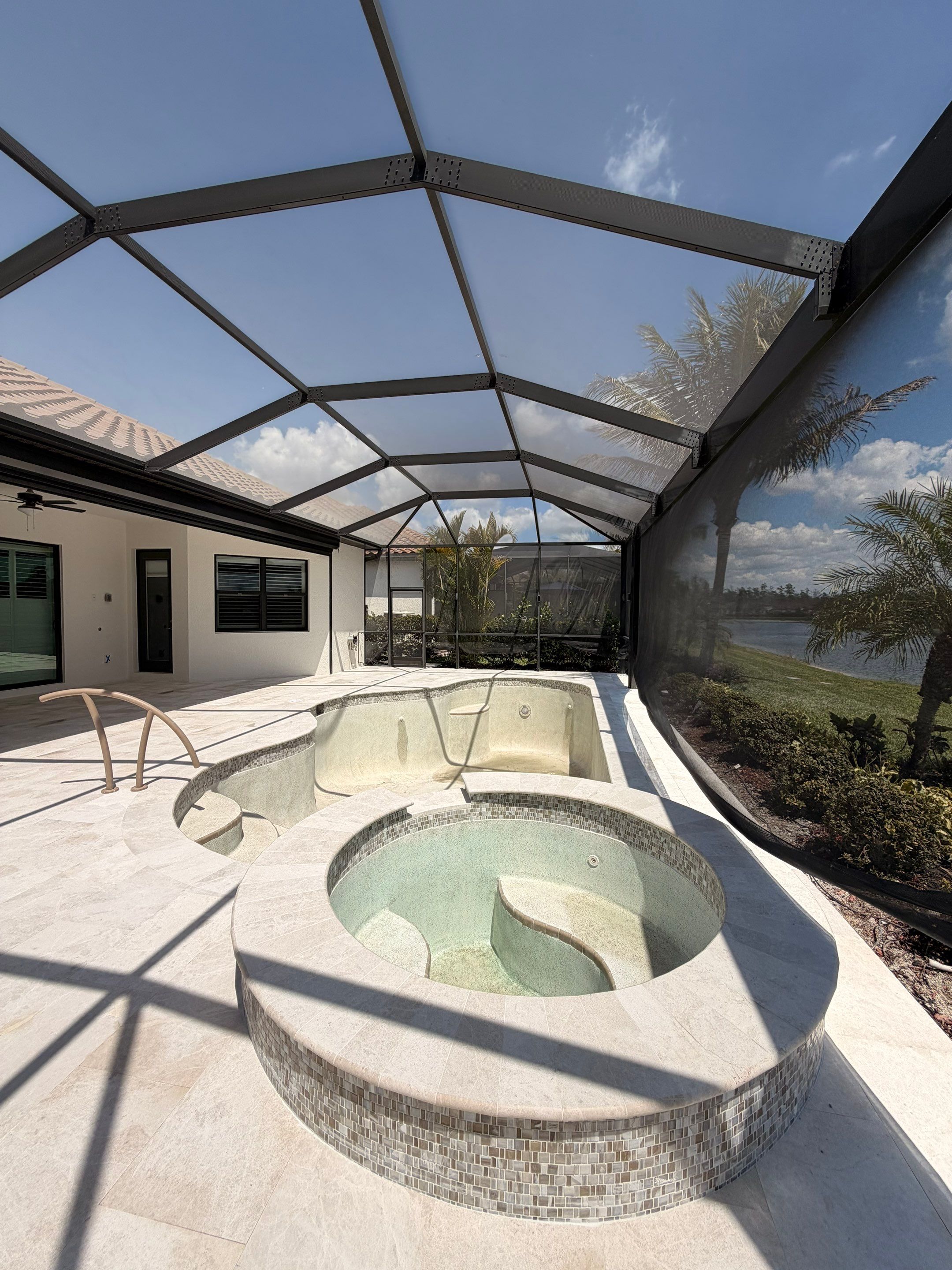 Pool Deck Renovation | Pool Coping | Waterline Tile | Bonita National Golf & Country Club` by Old Town Pavers Llc