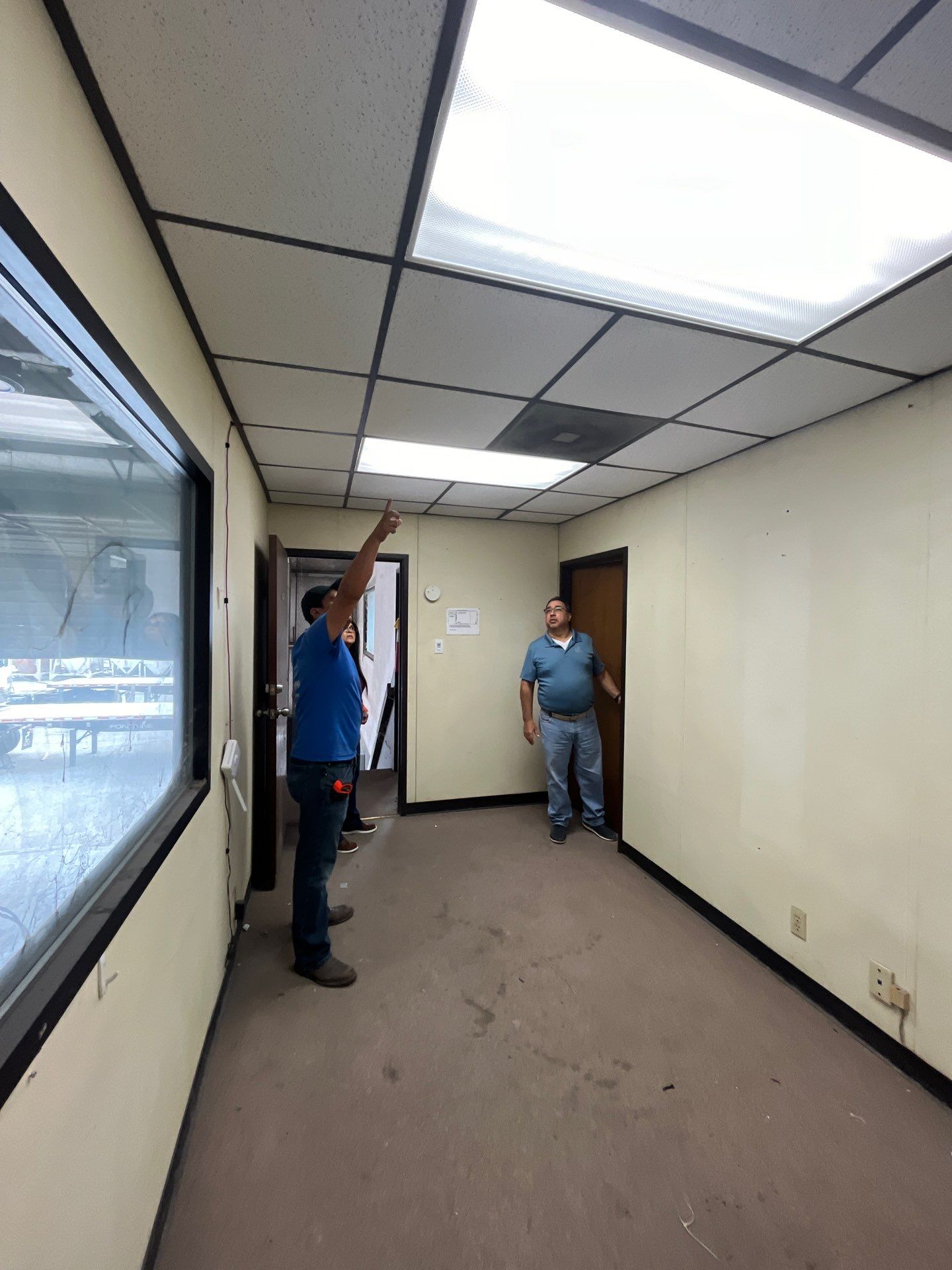 Commercial Remodel with Door Replacement  by L&T General Contractors and Restoration INC