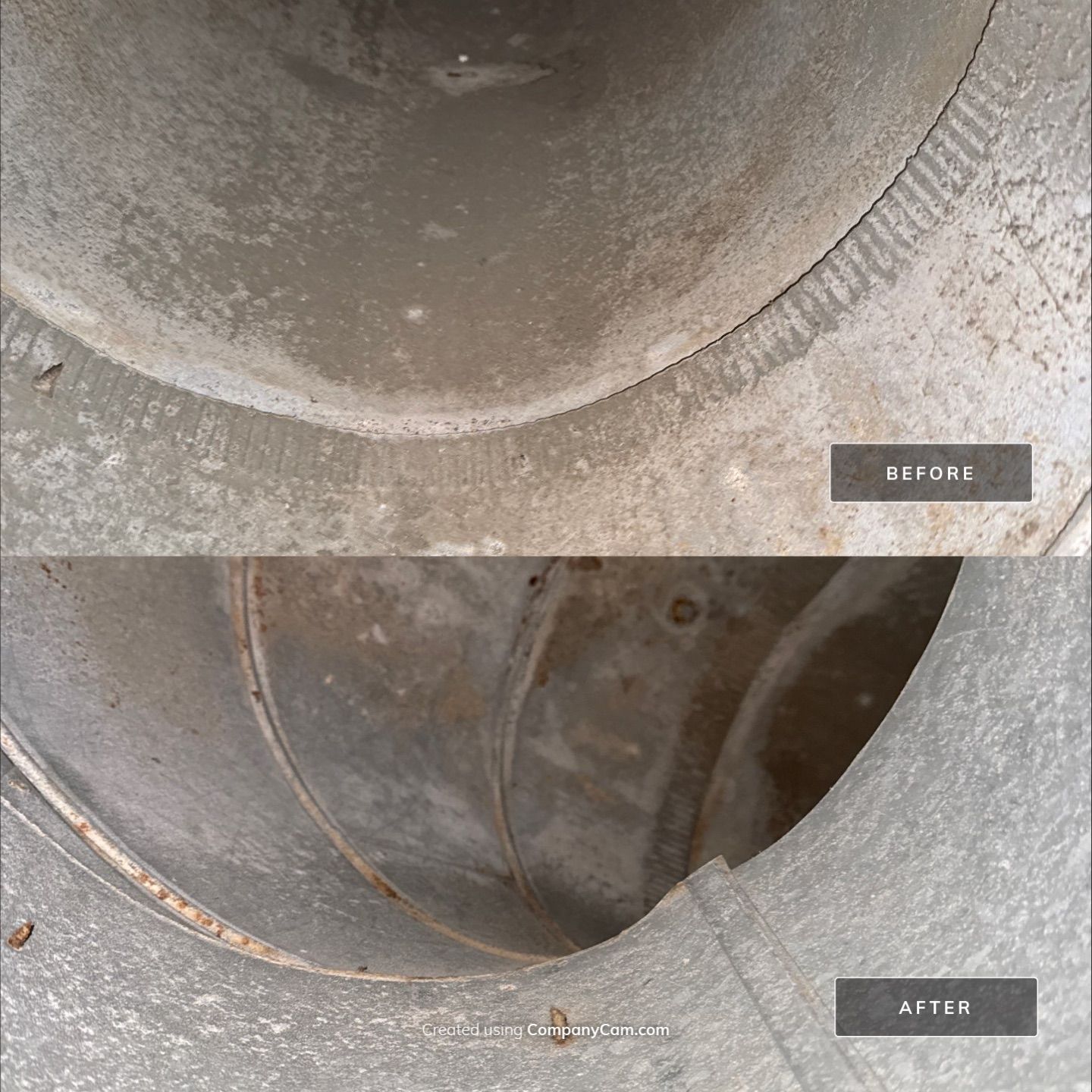 Project in Columbus by Duct Cleaning Solutions 