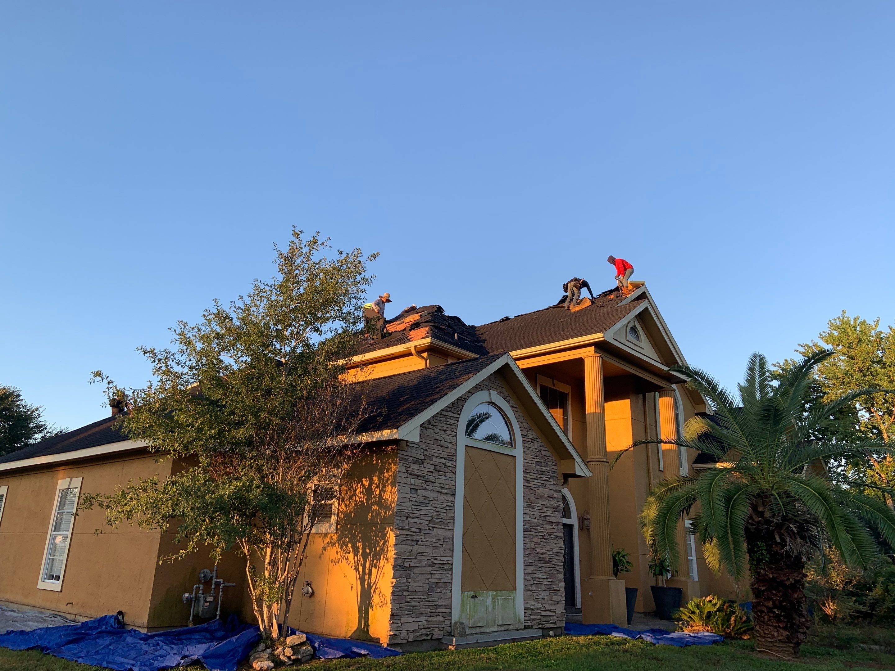 Residential Roofing Installation using Owen's Corning Duration (Lifetime) Shingles by Roof Repair Company