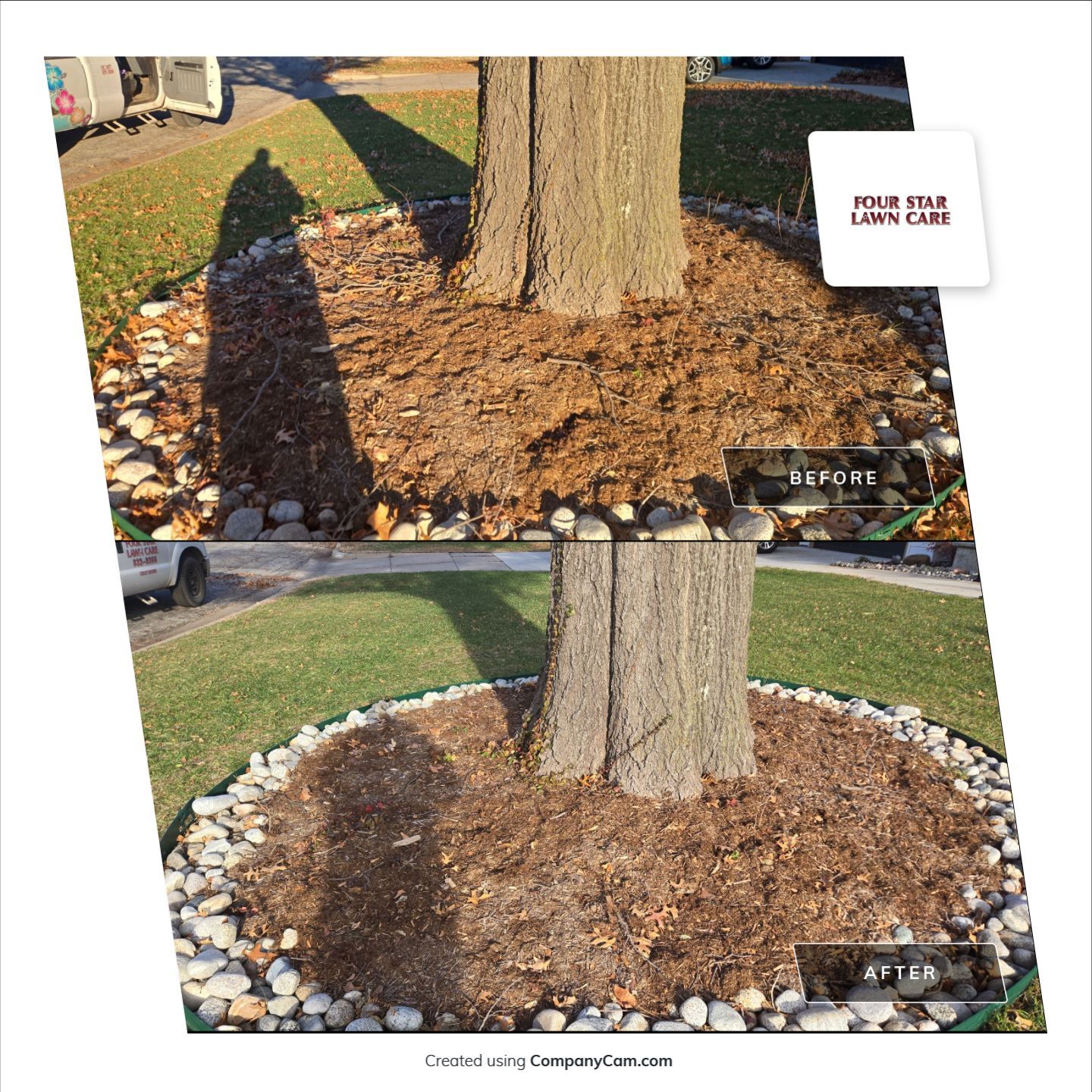 Project in Wichita by Four Star Lawn Care