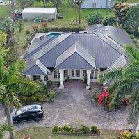 24ga 1" Nail-Strip Dark Bronze by Total Roofing System The Metal Roof Experts