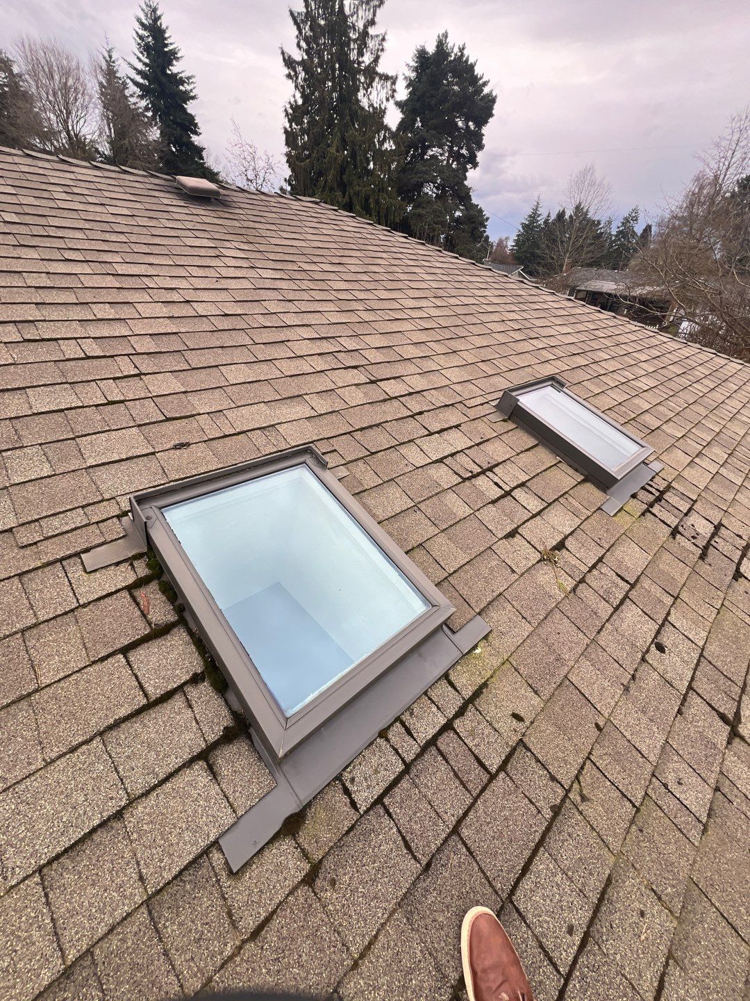 Residential Roofing Installation using IKO Dynasty (Color: Granite Black) by Orezona Building & Roofing Company, Inc.