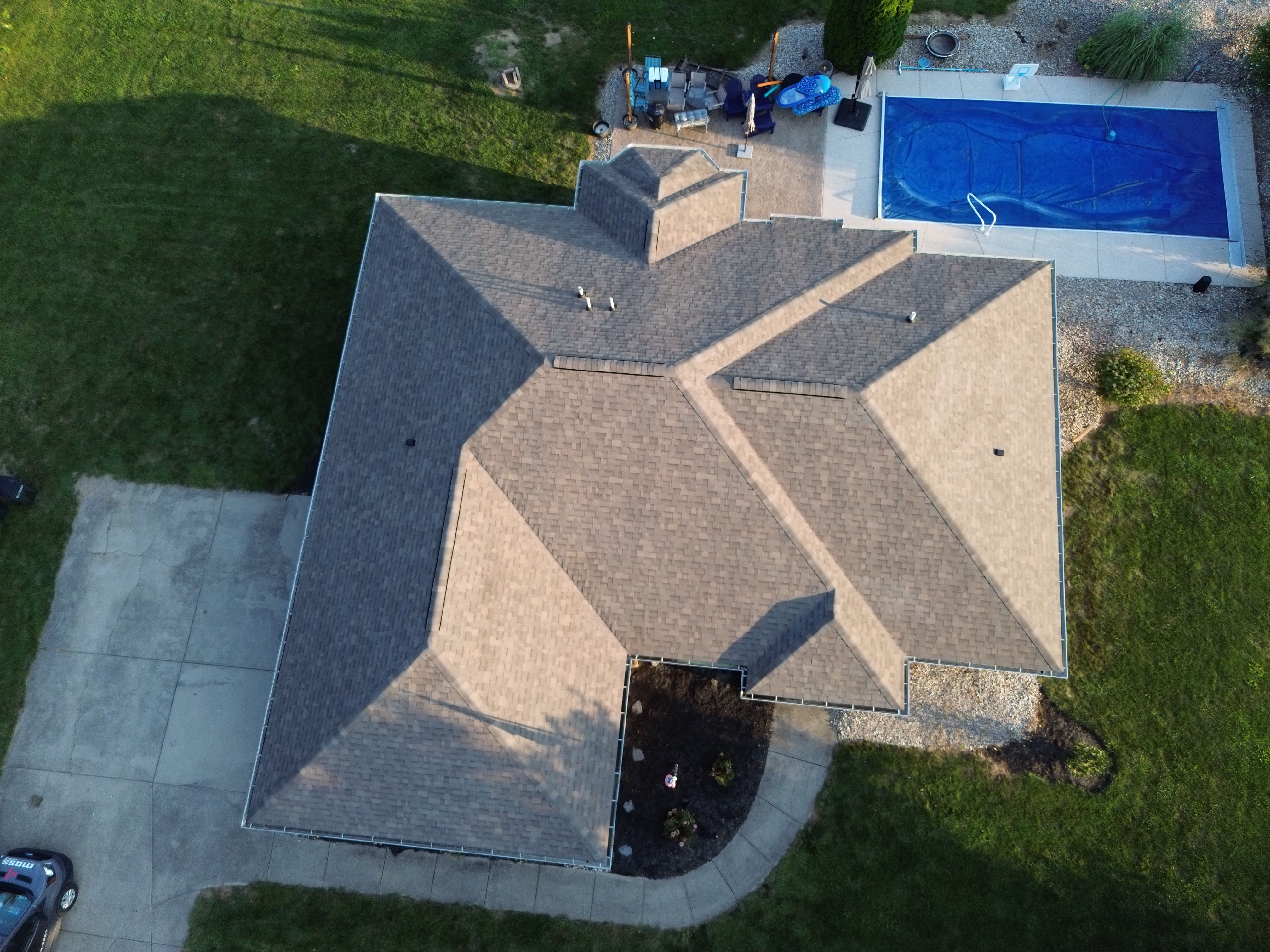 Project in Mooresville by Moss Roofing