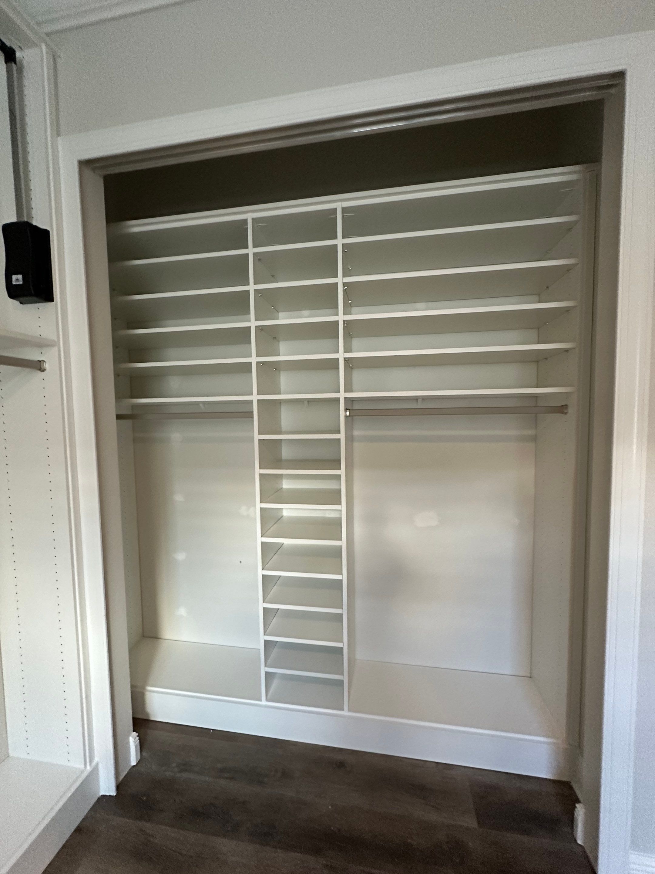 Tampa Garage Makeover and Custom Master Closet Installation by Square 1 Garage and Closet Solutions