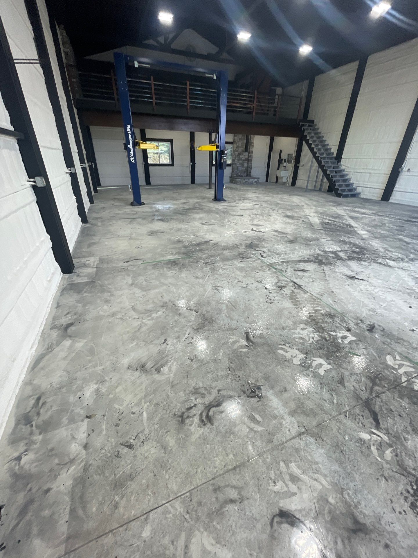 Shop Transformation using Slate Hybrid by Croc Coatings, LLC