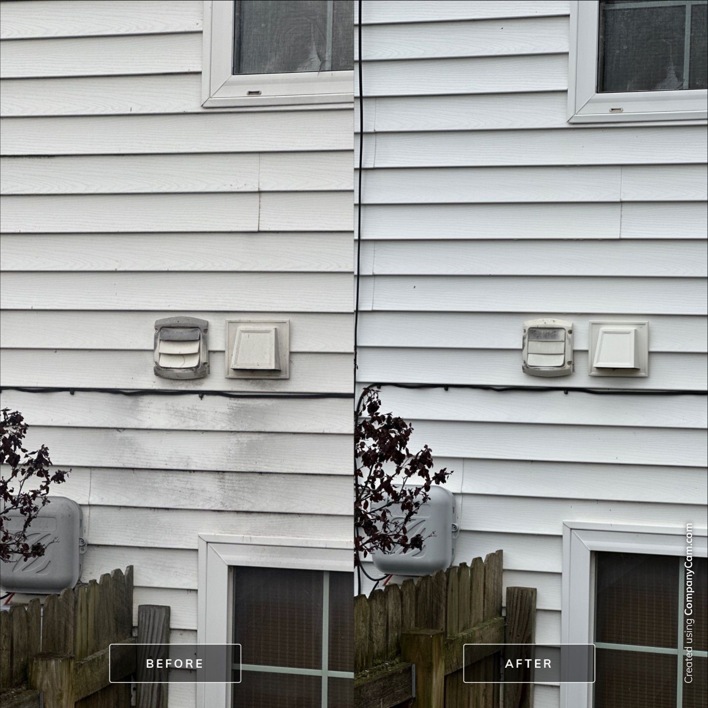 Project in Wonder Lake by Simmons Power & Soft Washing