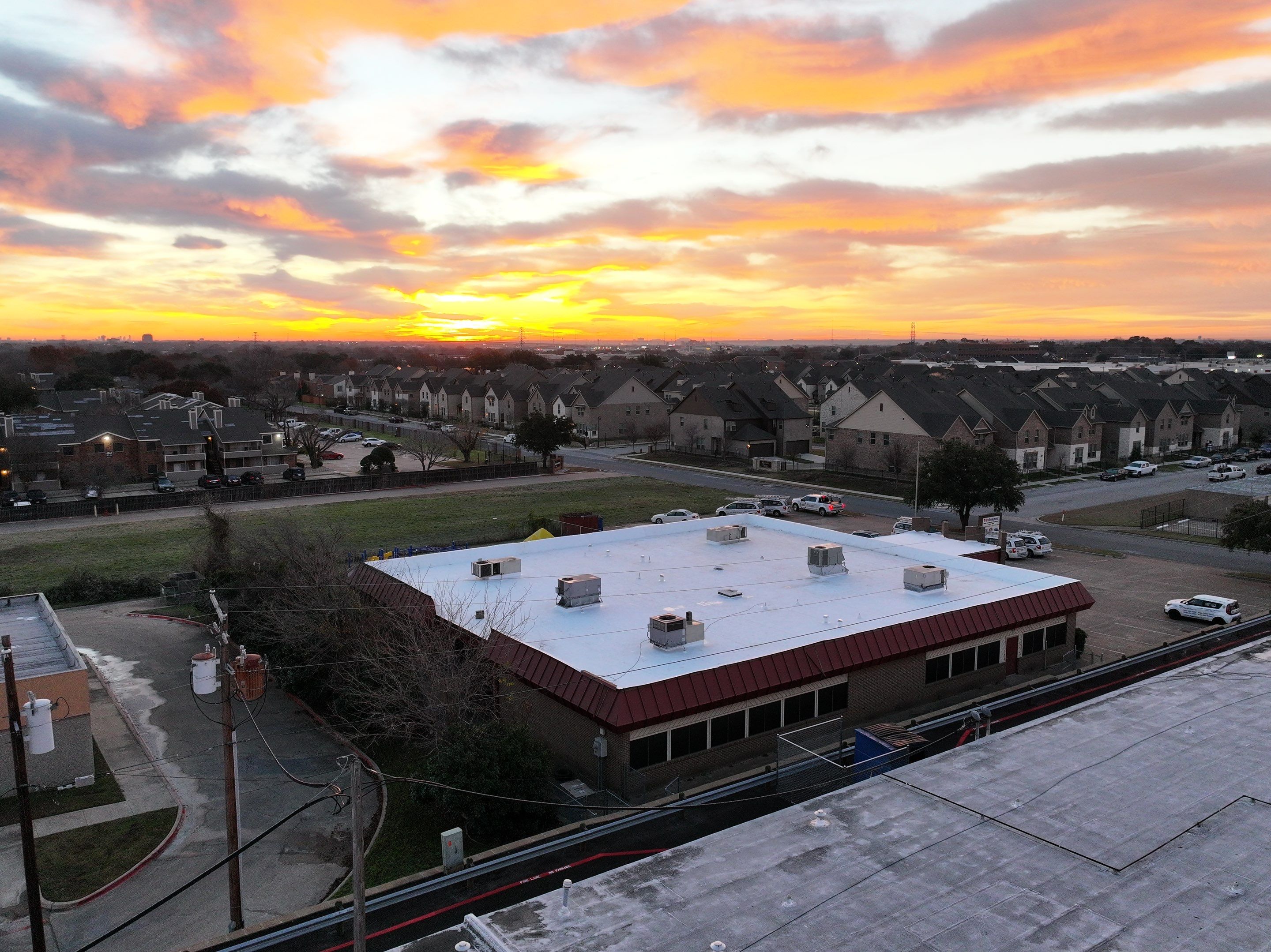 Commercial Roofing Installation using GAF Evergaurd TPO 60 Mil by Becker Roofing and Exteriors