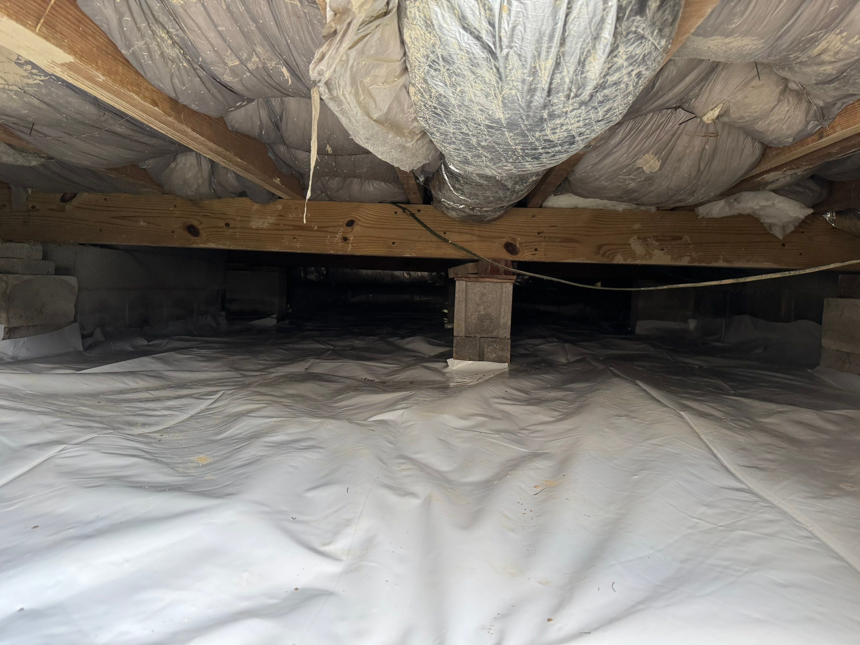 Project in Spring Grove by Patriot Crawl Space Repairs