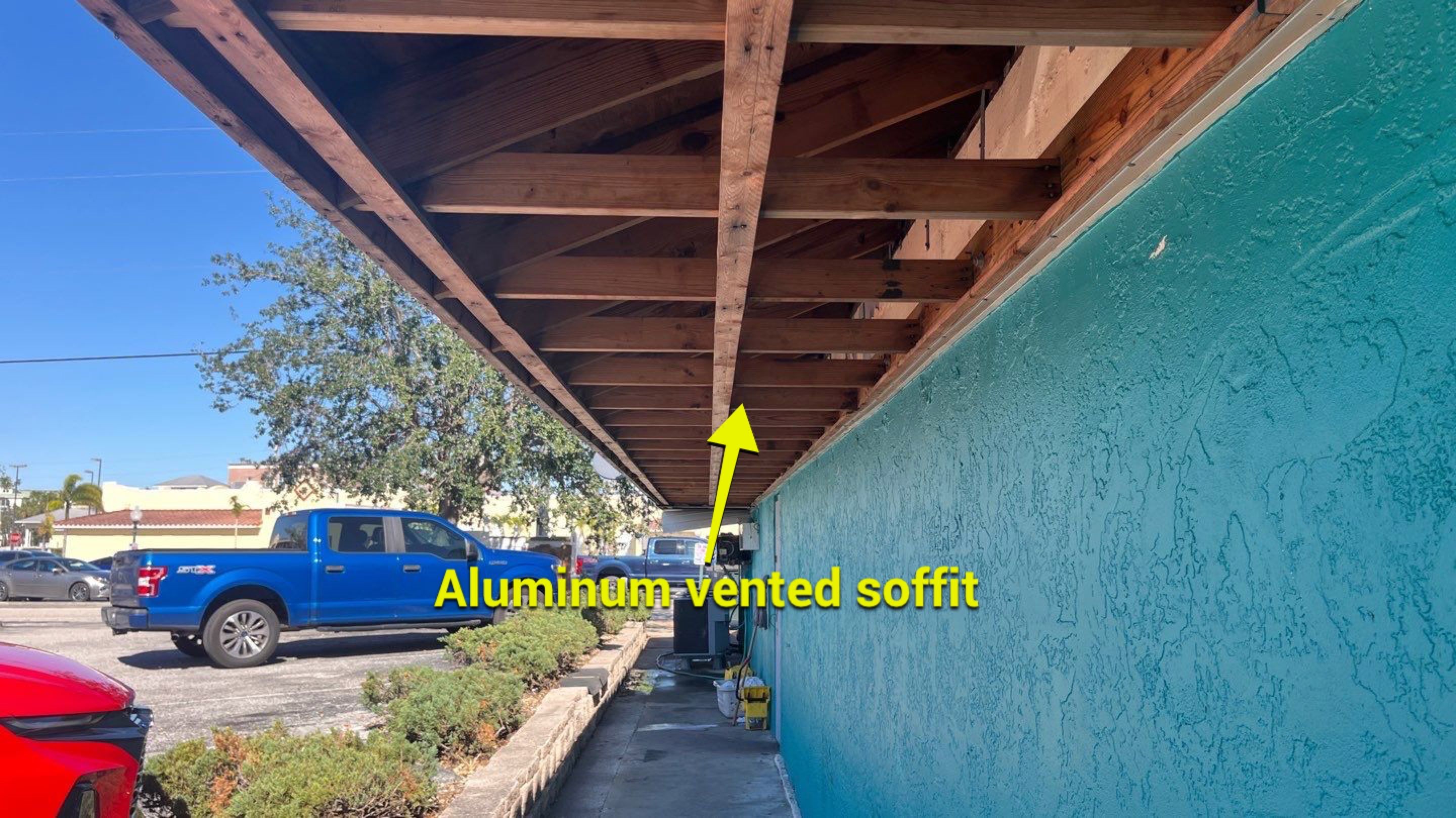 Aluminum Vented Soffit and Aluminum Fascia Punta Gorda FL by Gutter Professors