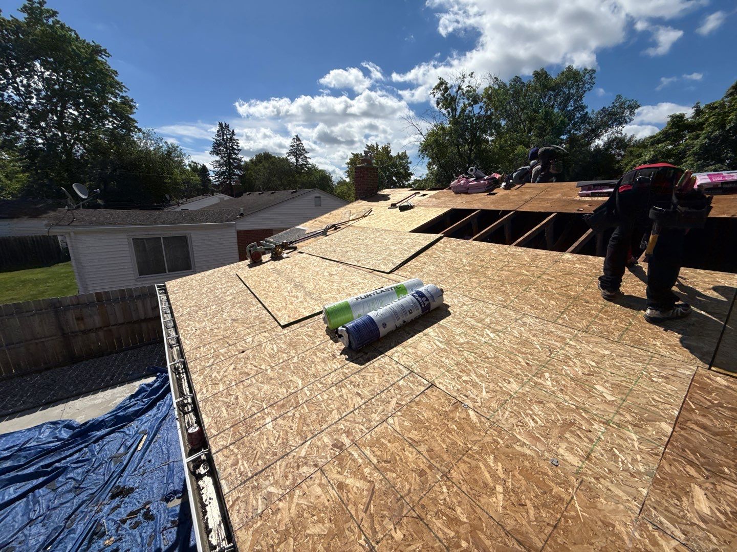 Roof Replacement using Owens Corning Tru Definitions by 180 Contractors