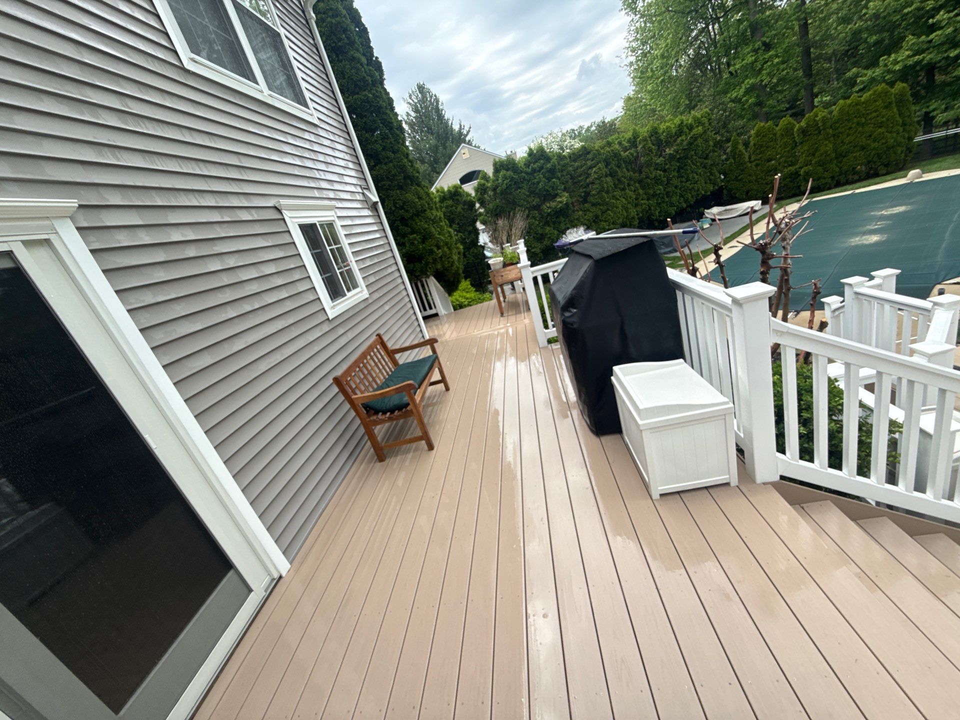 Power Washing in Little Silver by Clearview Washing