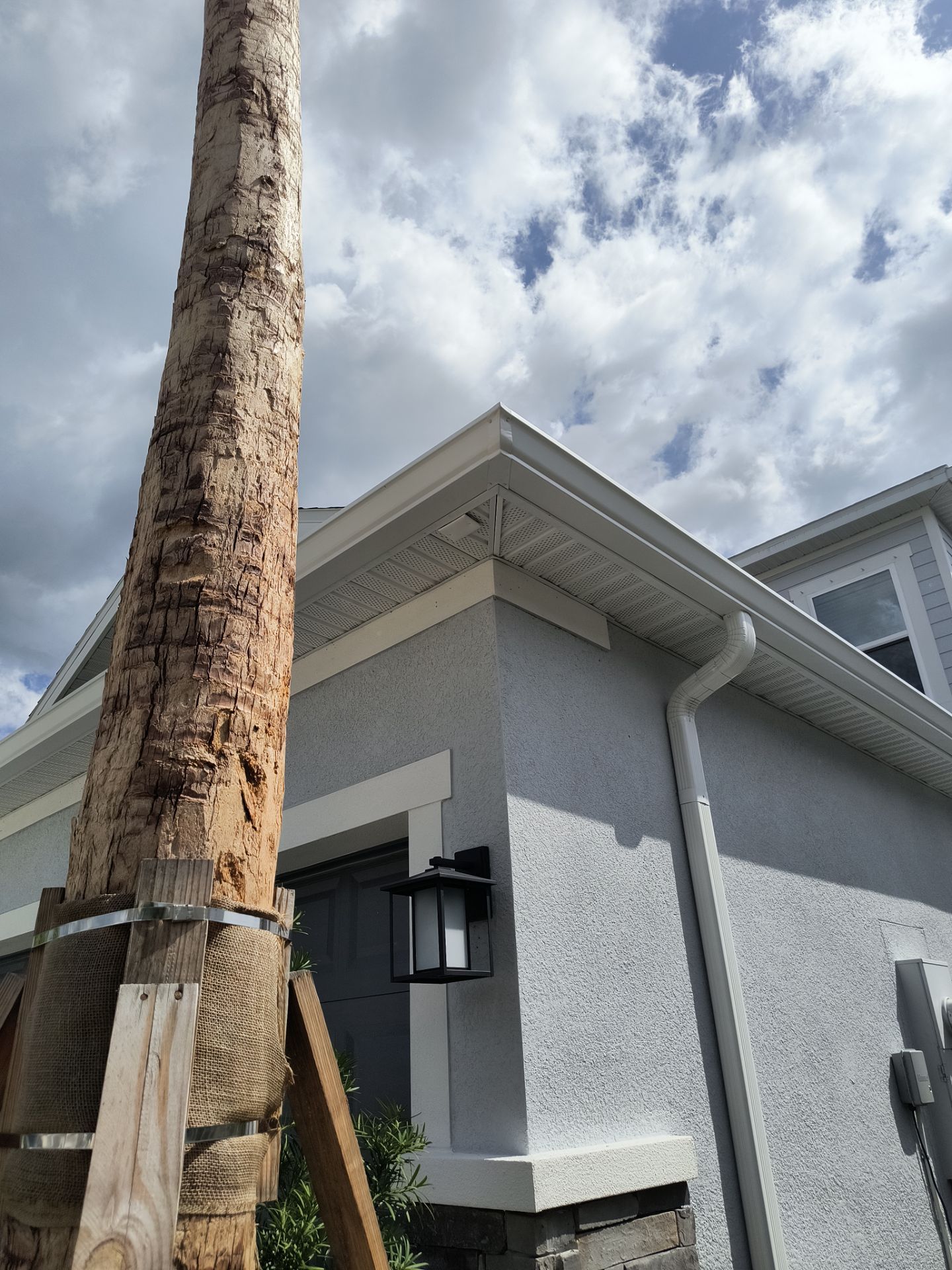 Downspout Repair and Replacement in Sarasota FL by Gutter Professors