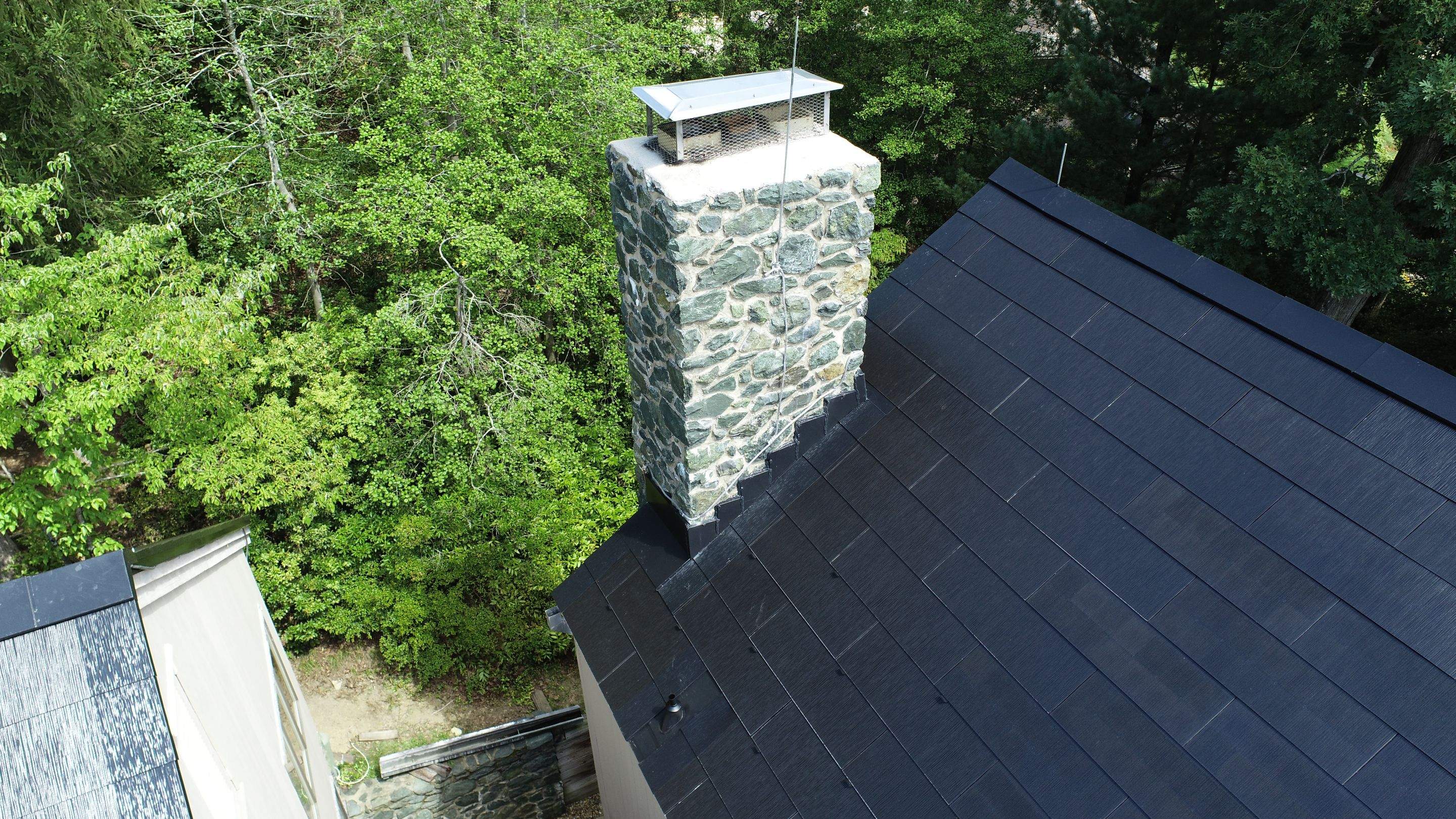 Tesla Solar Roof install Severn River by American Home Contractors