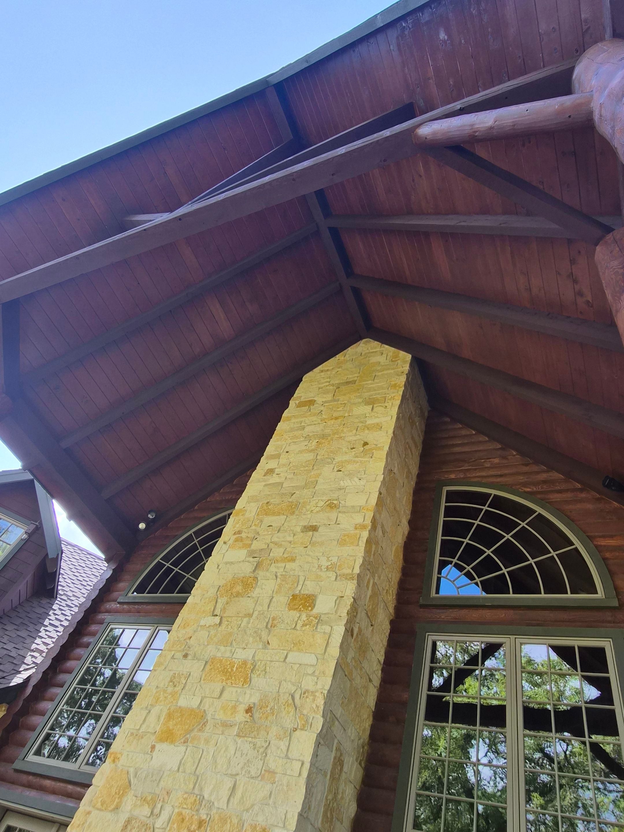 A Complete Exterior Refresh for a Custom Log Home & Property in Alba, Texas by Quality Coats Painting
