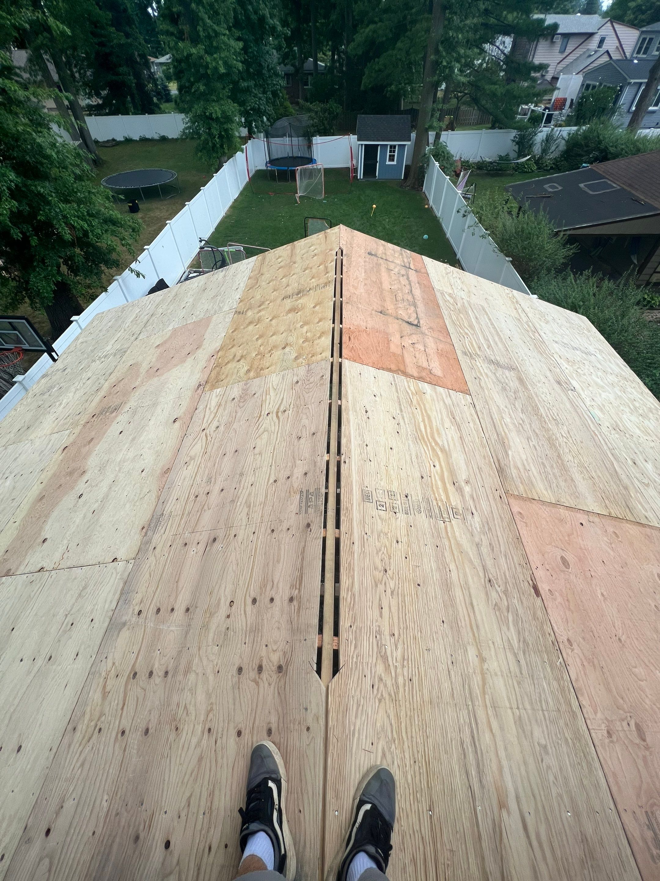New Deck With Porch by deck guardian