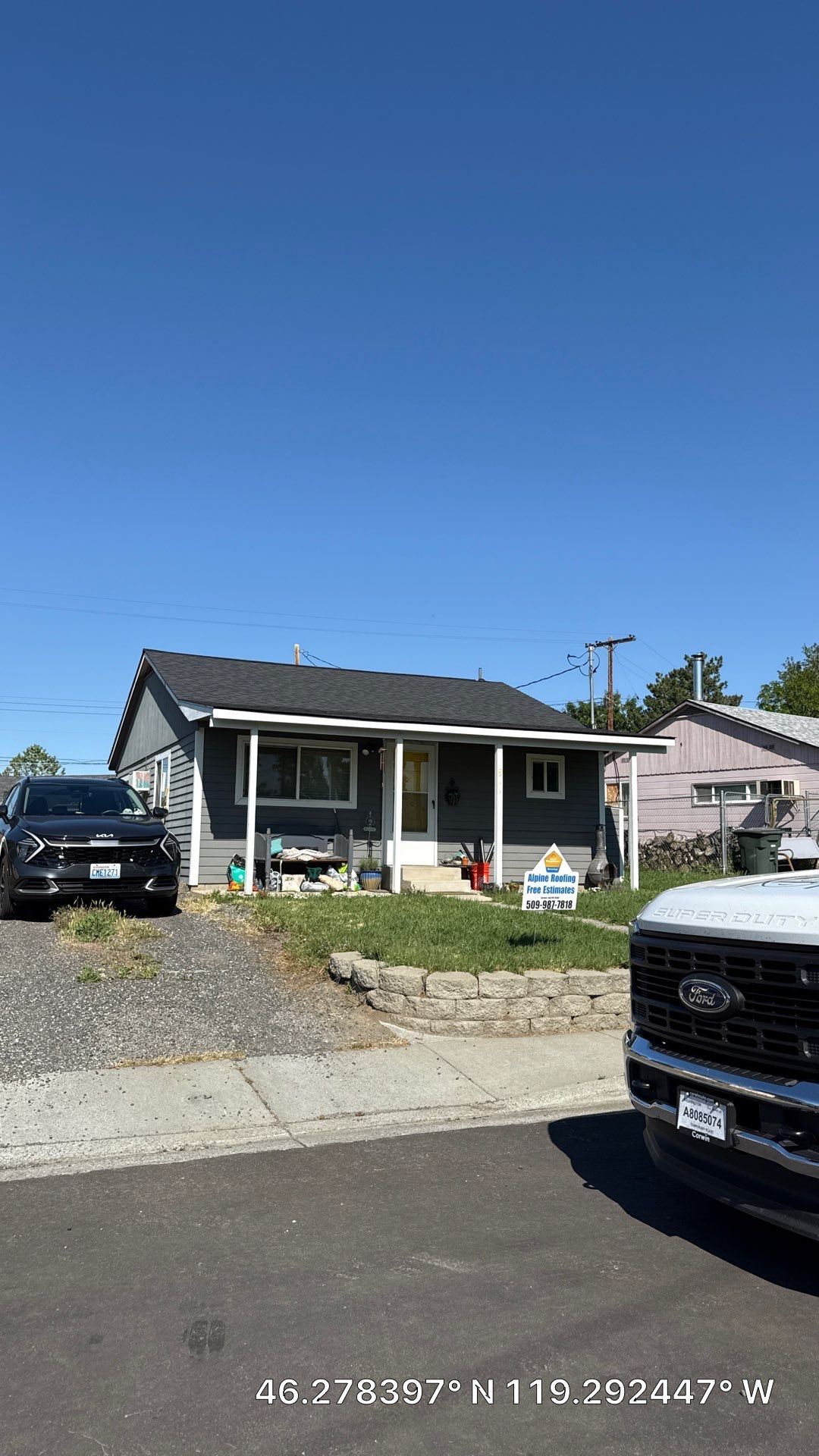 Architectural Shingle Roof Replacement and OSB Decking in Richland by Alpine Roofing