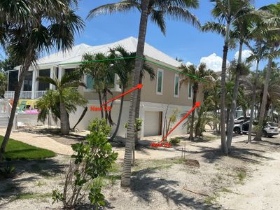 Estimated House in Captiva FL  - New Downspouts and 6-inch Seamless Gutters