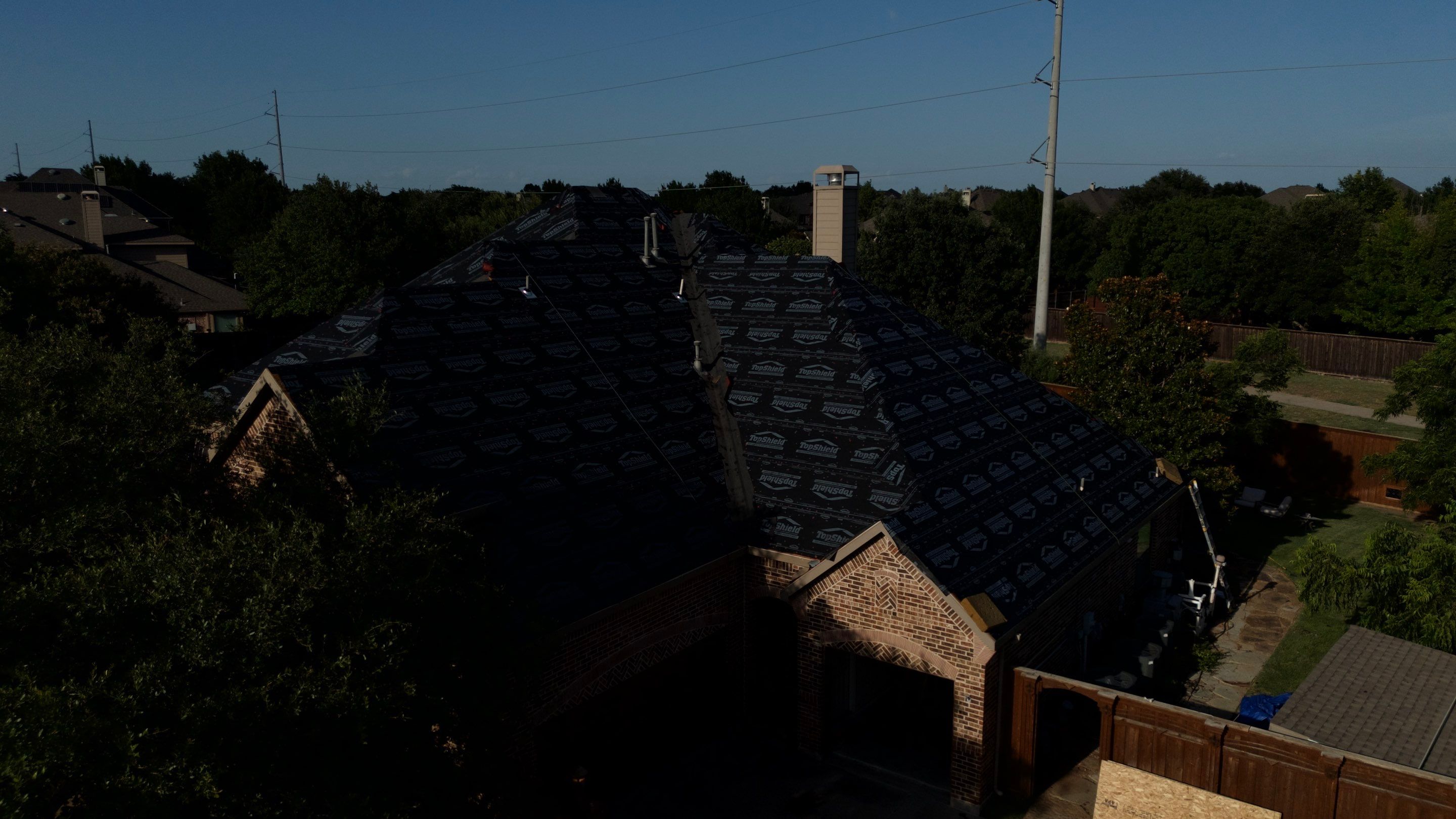 Residential Roof Repair using IKO Dynasty Class 3 Impact Resistant Shingles by Becker Roofing and Exteriors