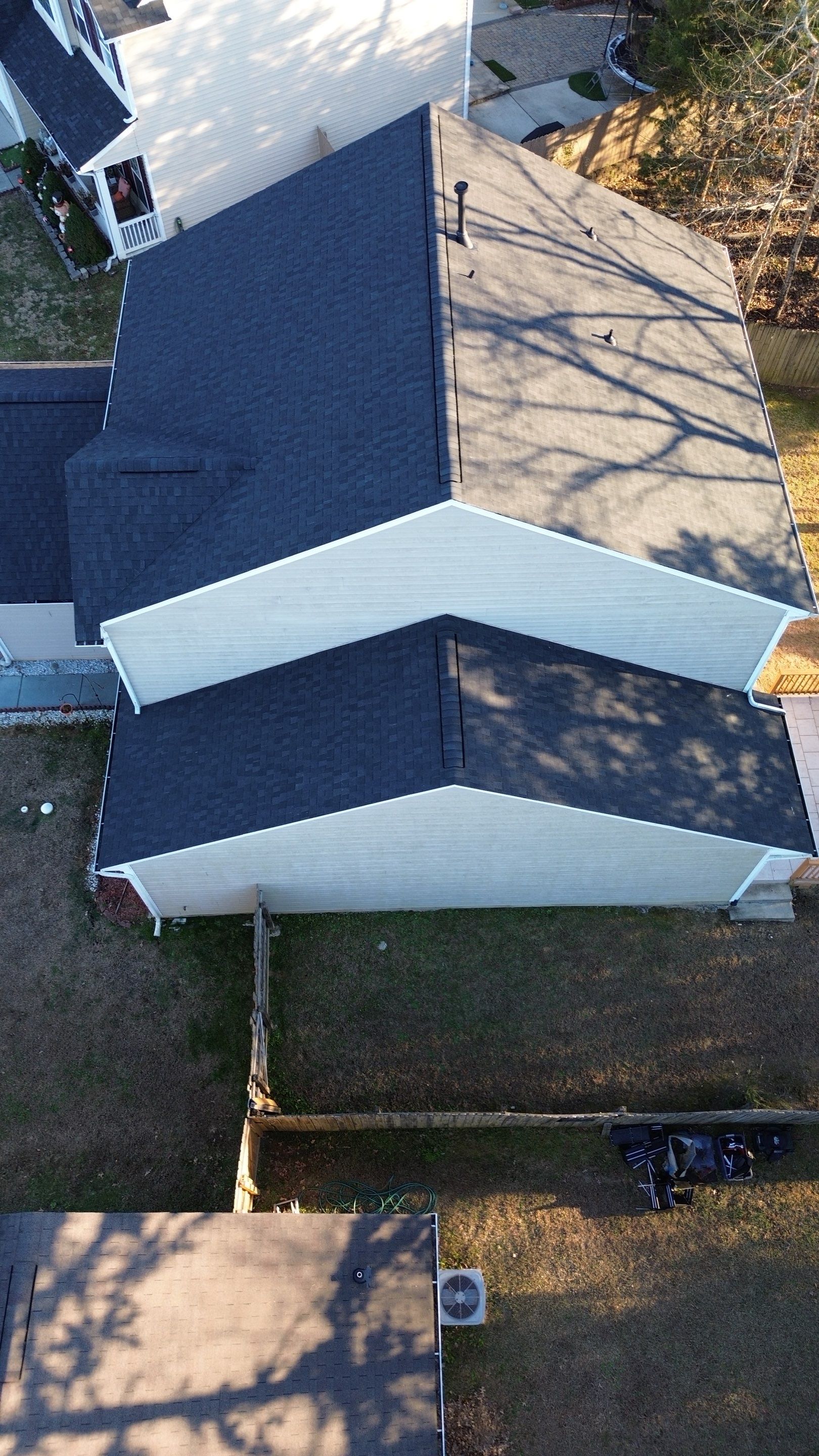 Roof replacement by hail and wind damage by Just Brilliant Restoration JBR