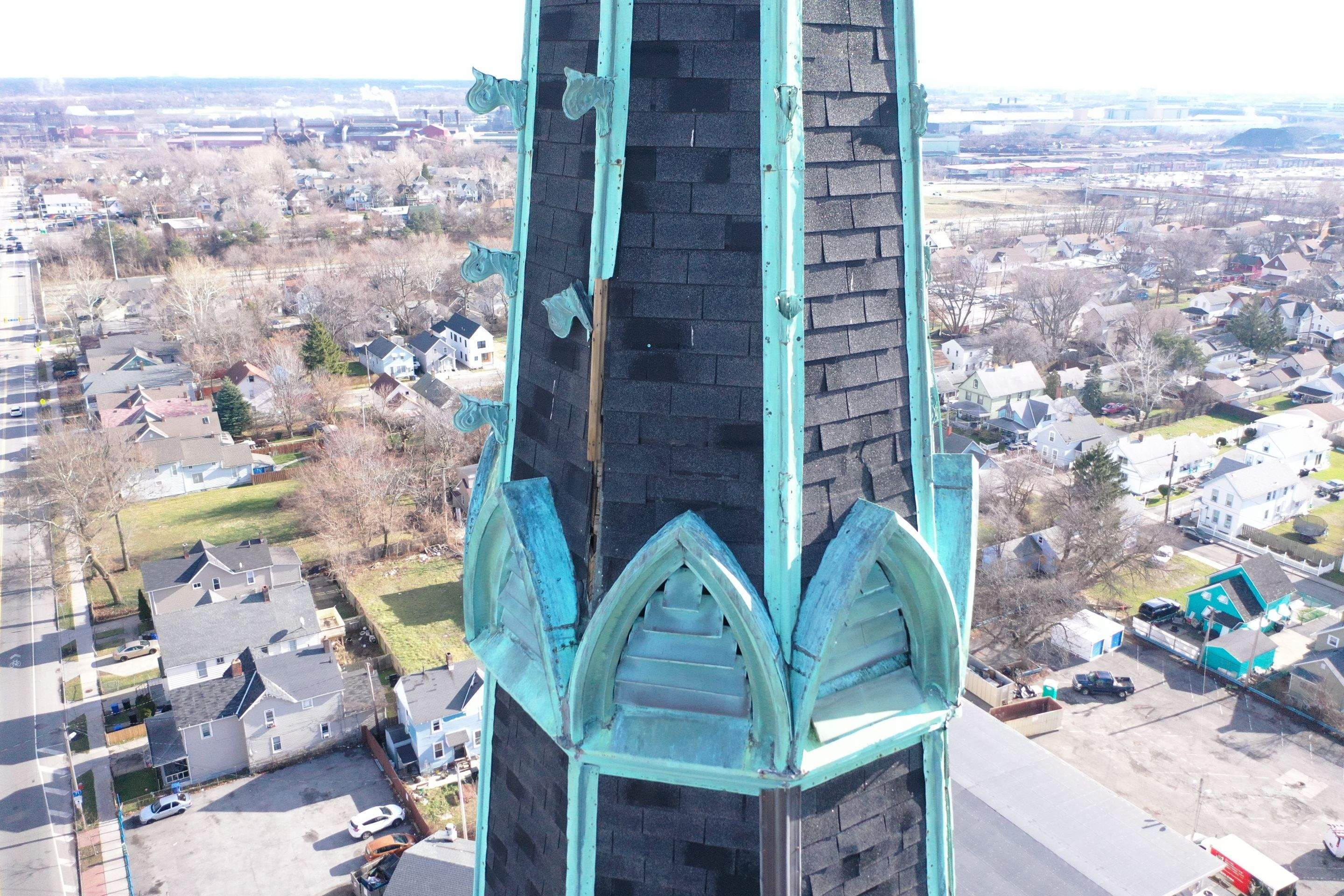 Drone Inspection by Absolute Roofing and Construction