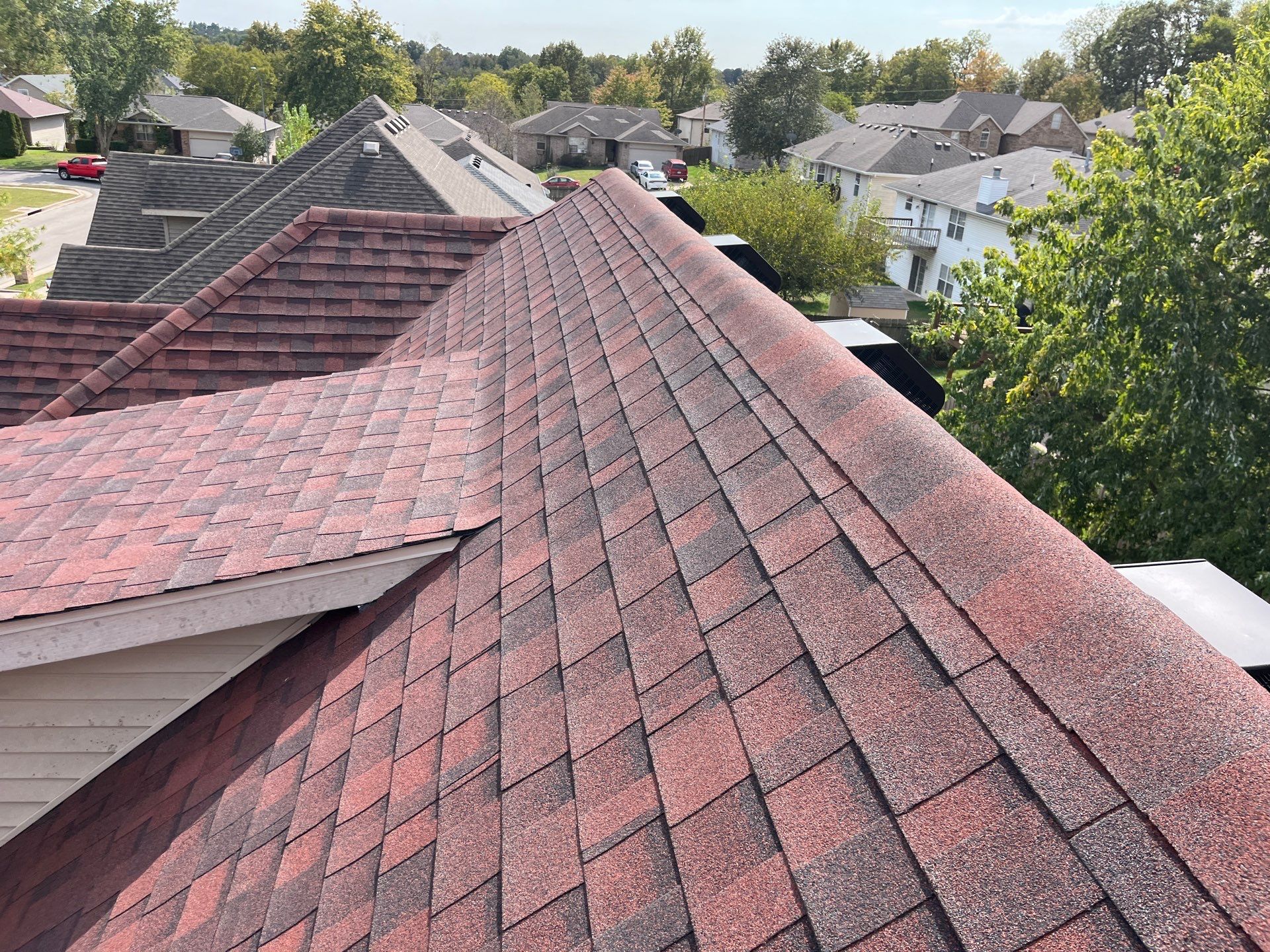 Residential Roofing Install - IKO Dynasty Shingle & Gutters + Downspouts  by Titan Commercial & Residential Roofing 