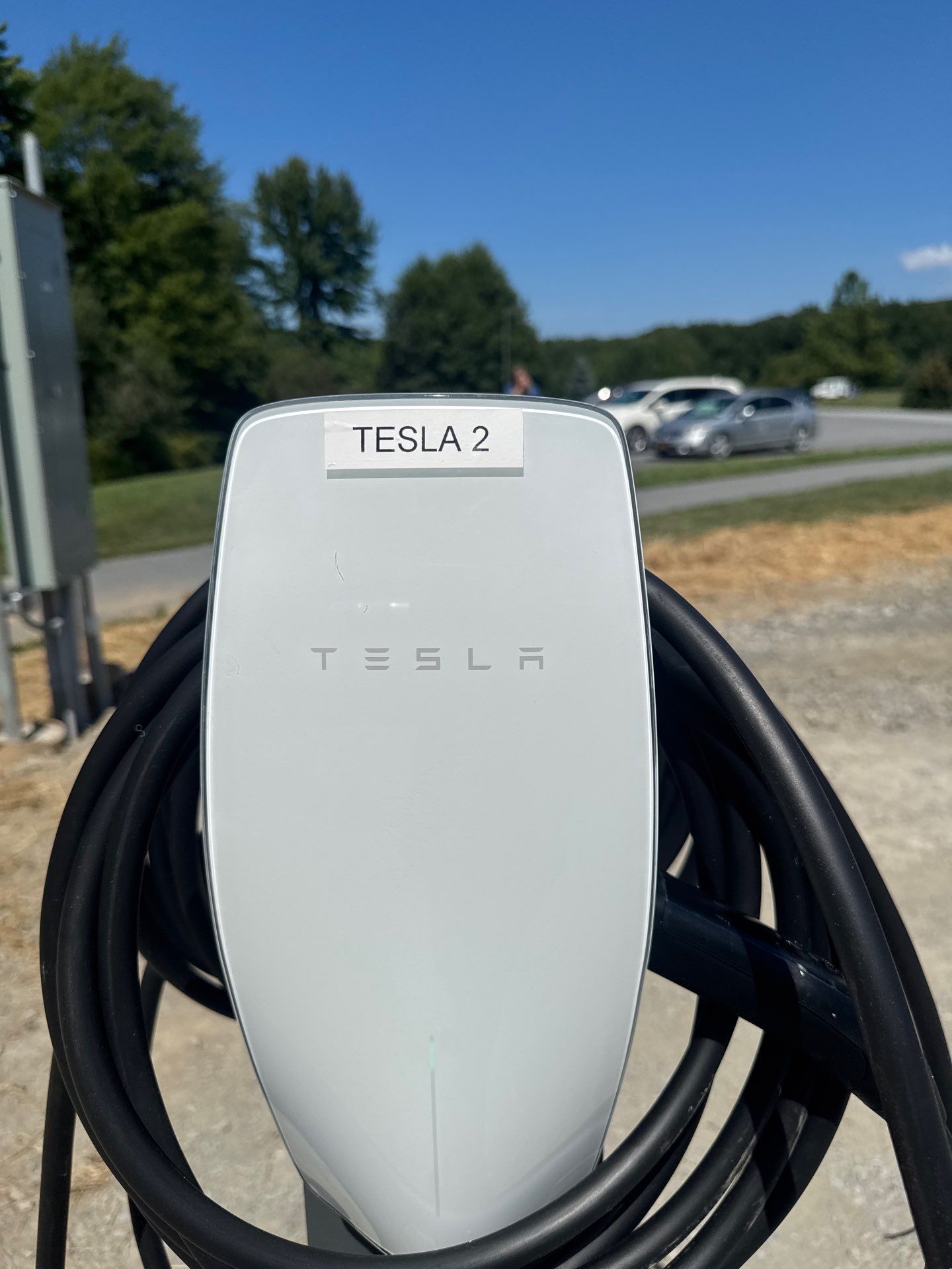 Tesla Pedestal Chargers & 400A Service Installed by ZAM by ZAM Electric