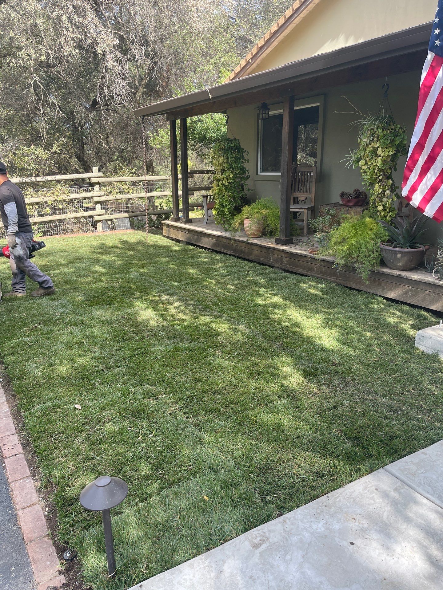 Project in Newcastle by A - G Sod Farms