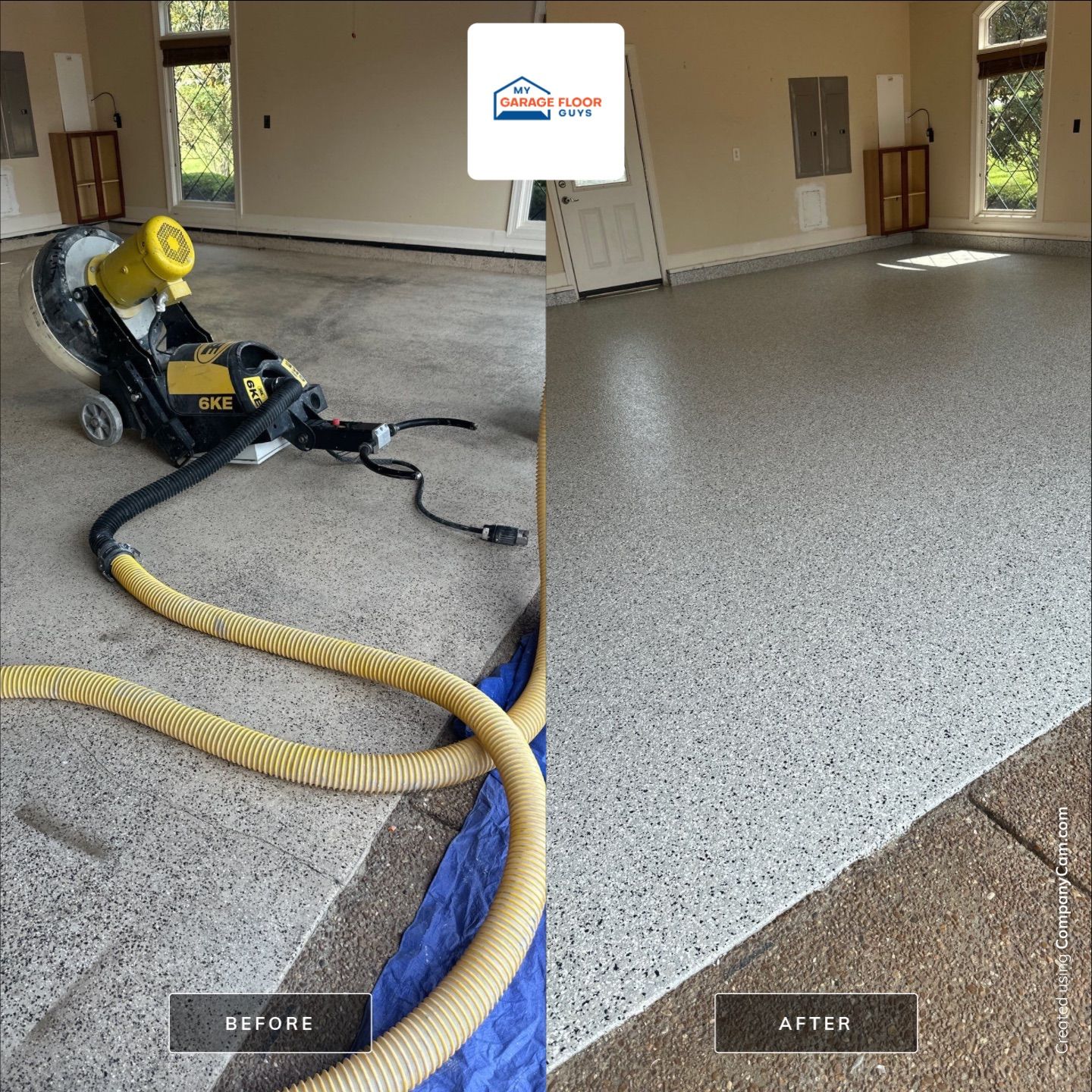 Garage Floor Coating using Cabin Fever by My Garage Floor Guys