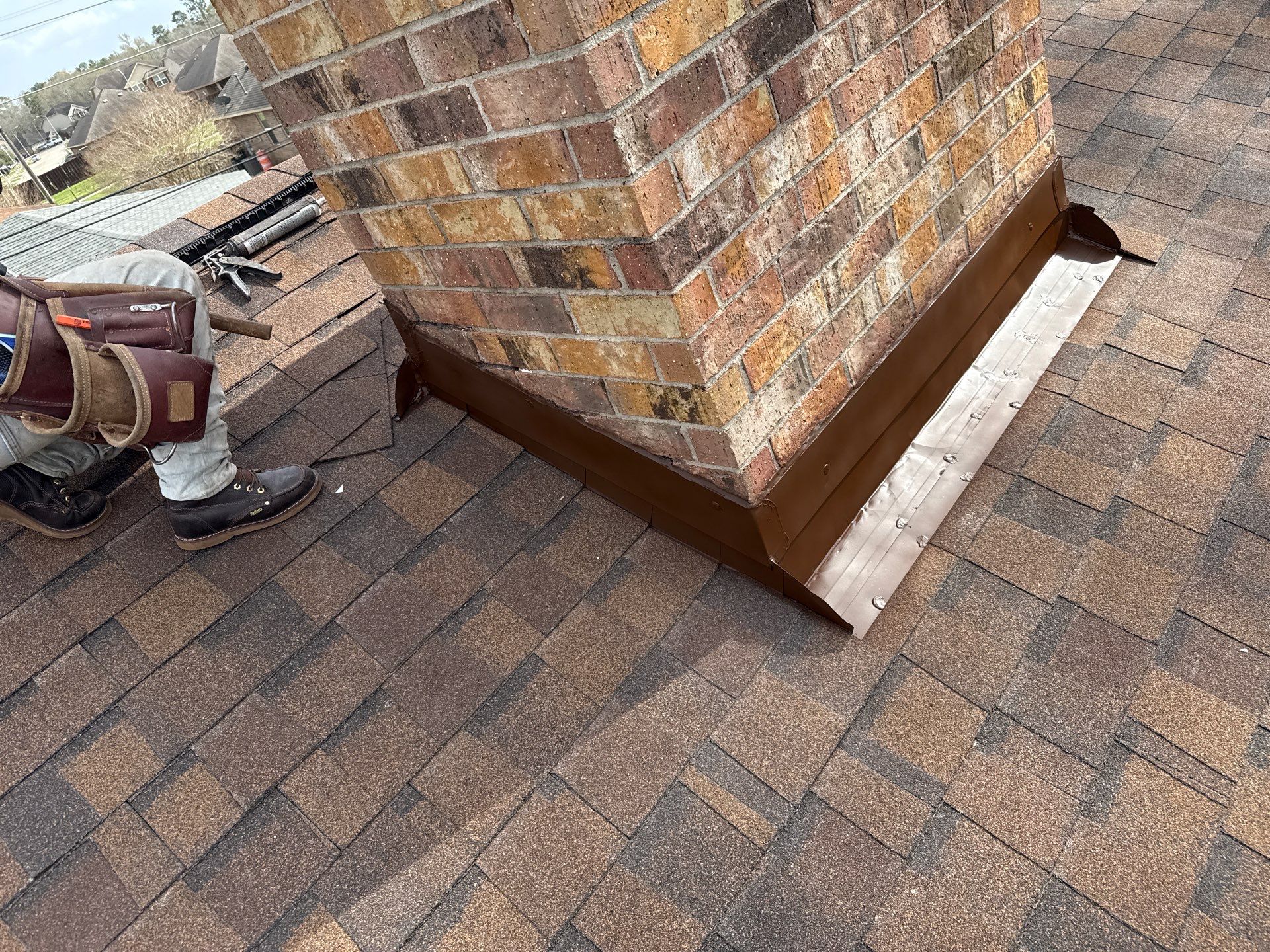 Crosby Roof Installation using Atlas Pinnacle Pristine by Modern BYLT Roofing & Construction
