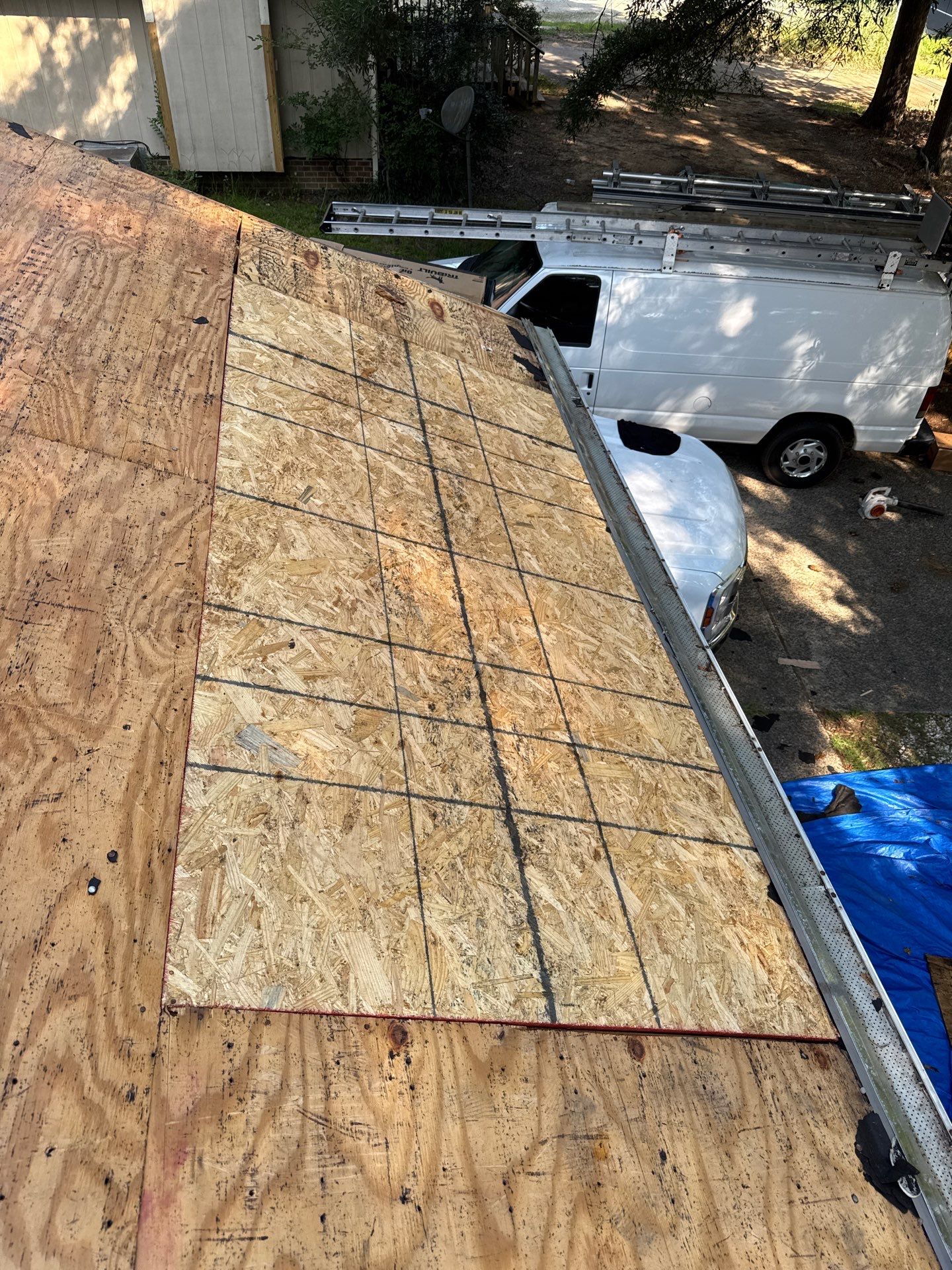 Roof replacement by hail and wind damage by Just Brilliant Restoration JBR