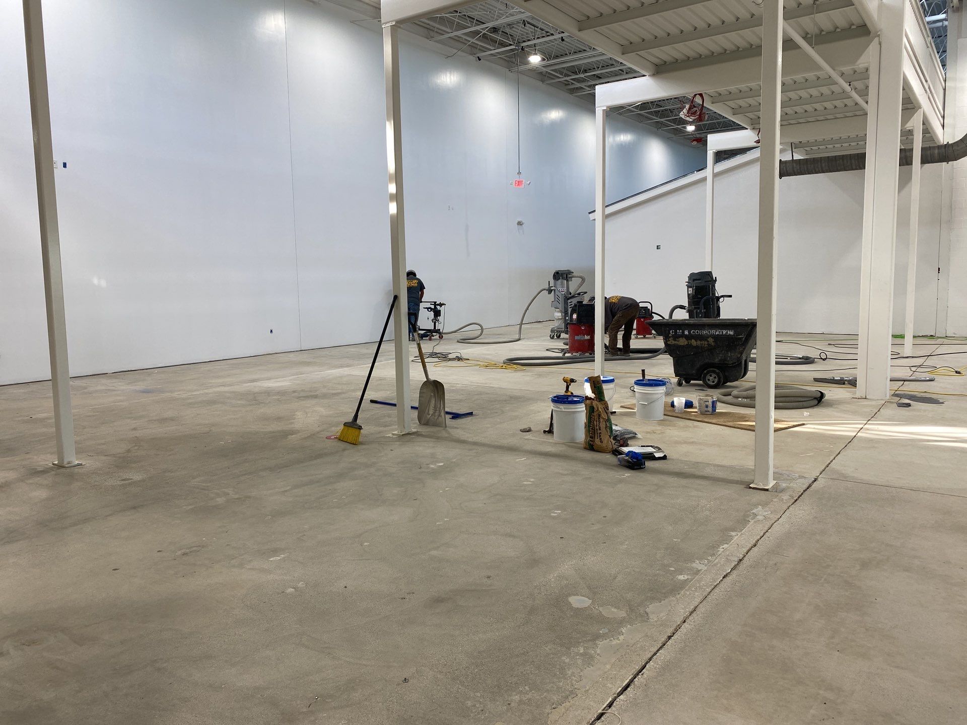 Concrete Coating at Spiece Fieldhouse by Knot Just Decks