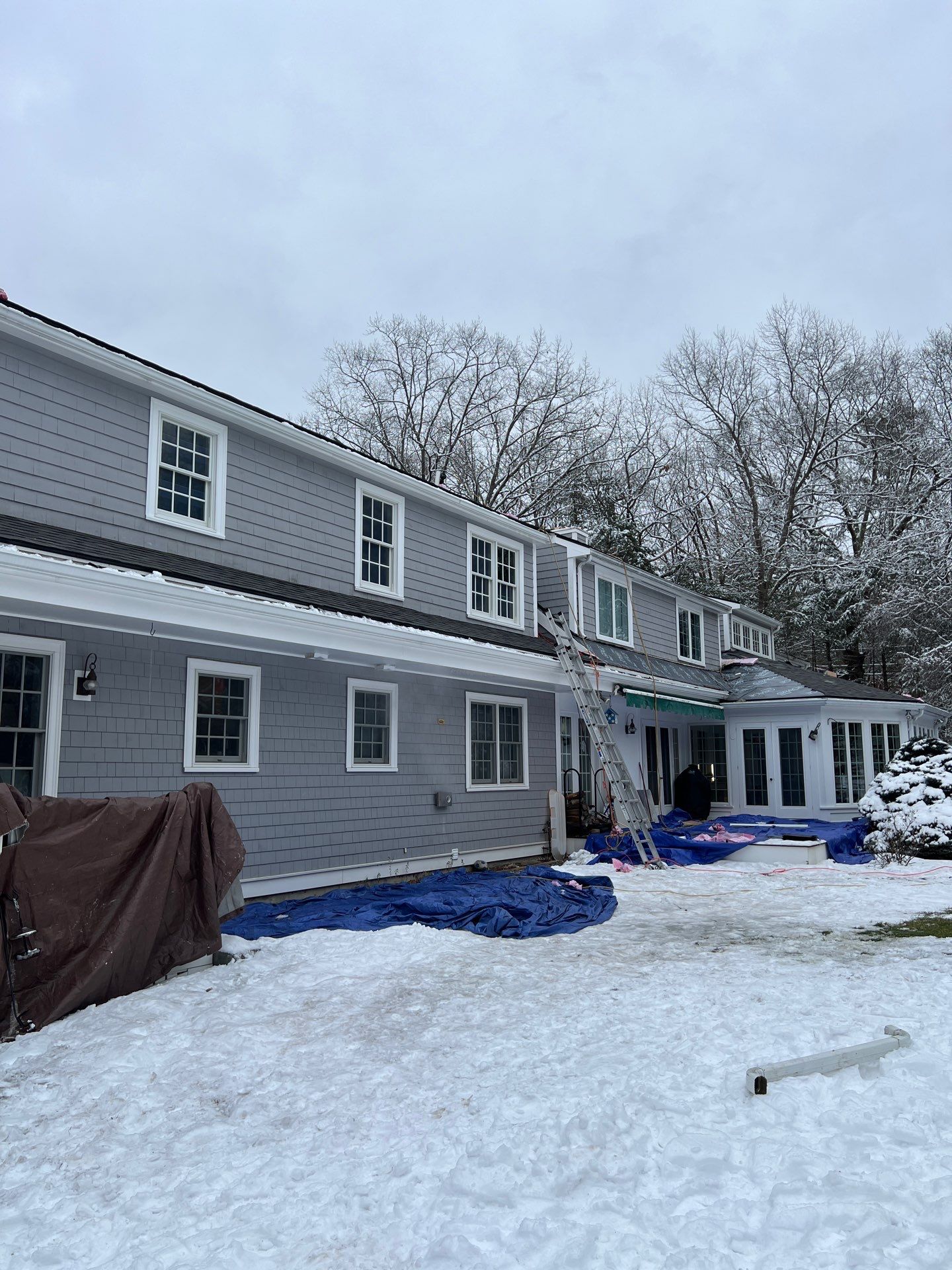 Carlisle Roofing Installation using Owens Corning Shingles and Copper by Mighty Dog Roofing of Greater Middlesex County
