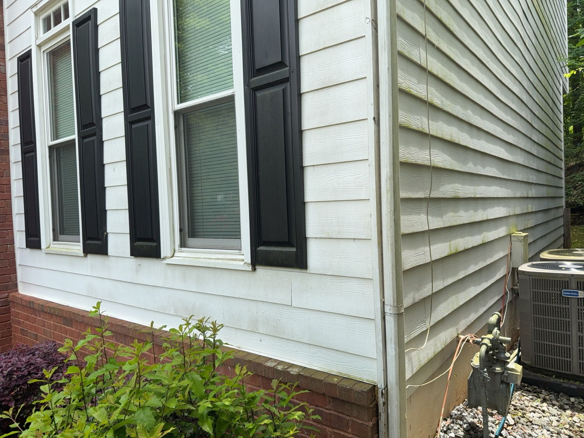 Front Porch Railing Replacement using Trex White Composite Railing by Nelson Exteriors