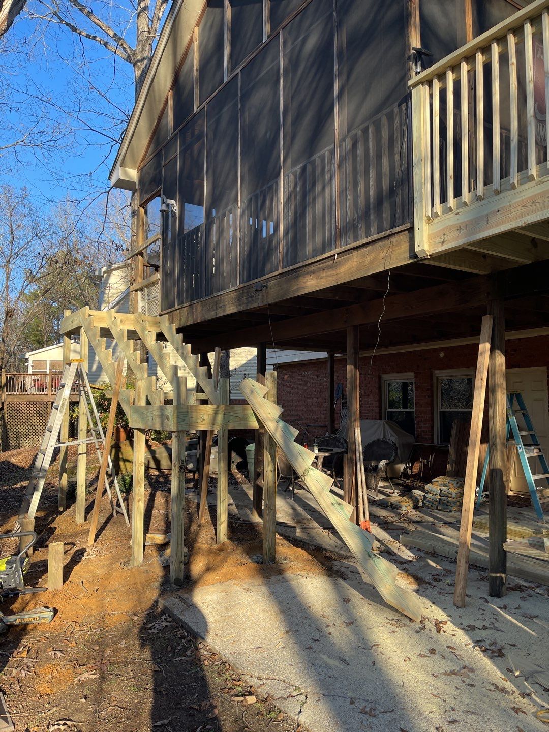 Russet Woods Deck by Pillar and Pine