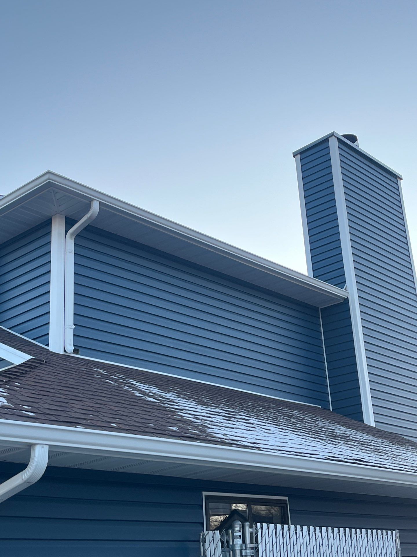 Project in West Jordan by Master Rain Gutters.