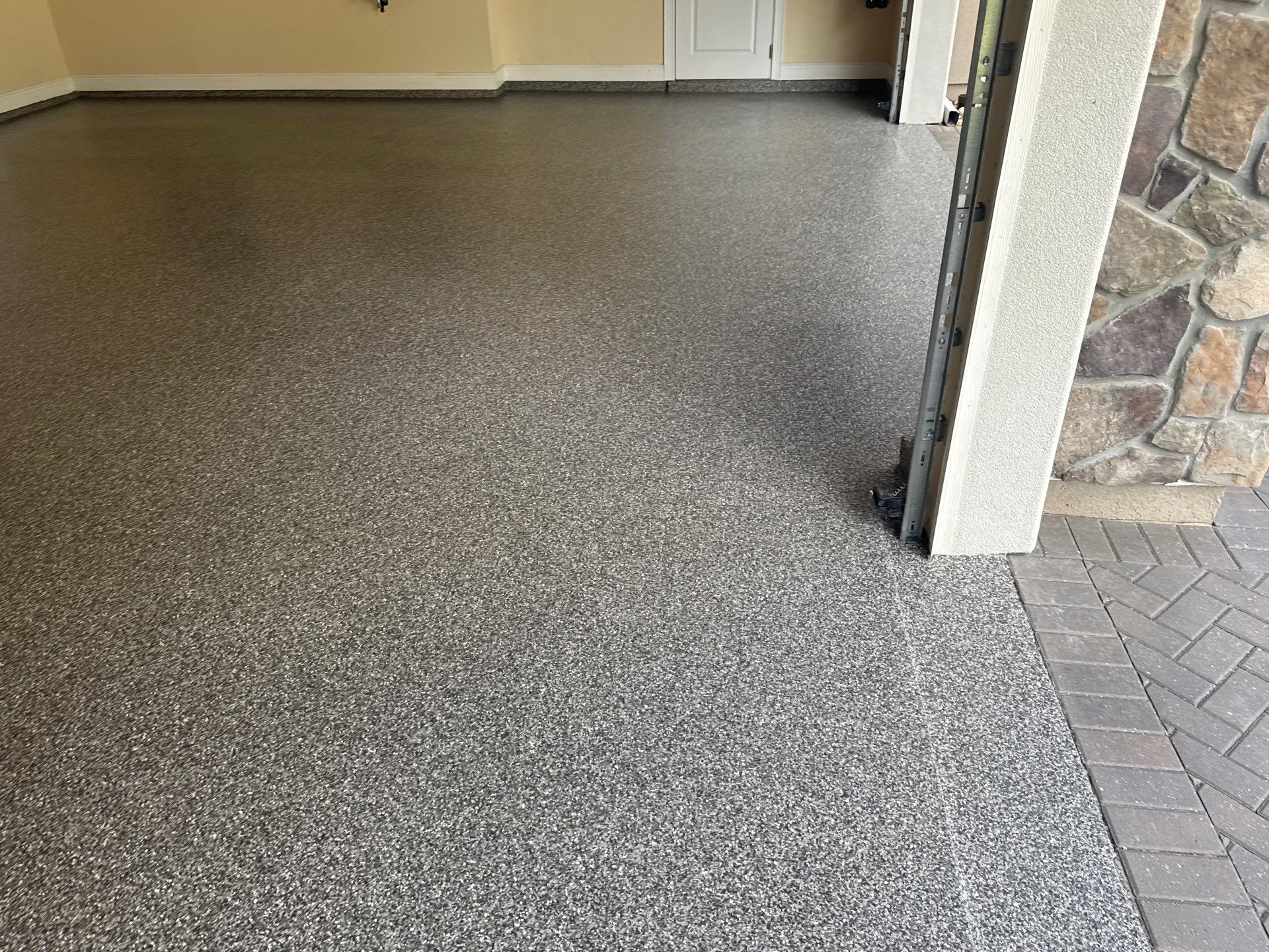 Garage Project in Gainesville, FL in Silver Creek by Cross Creek Concrete Coatings