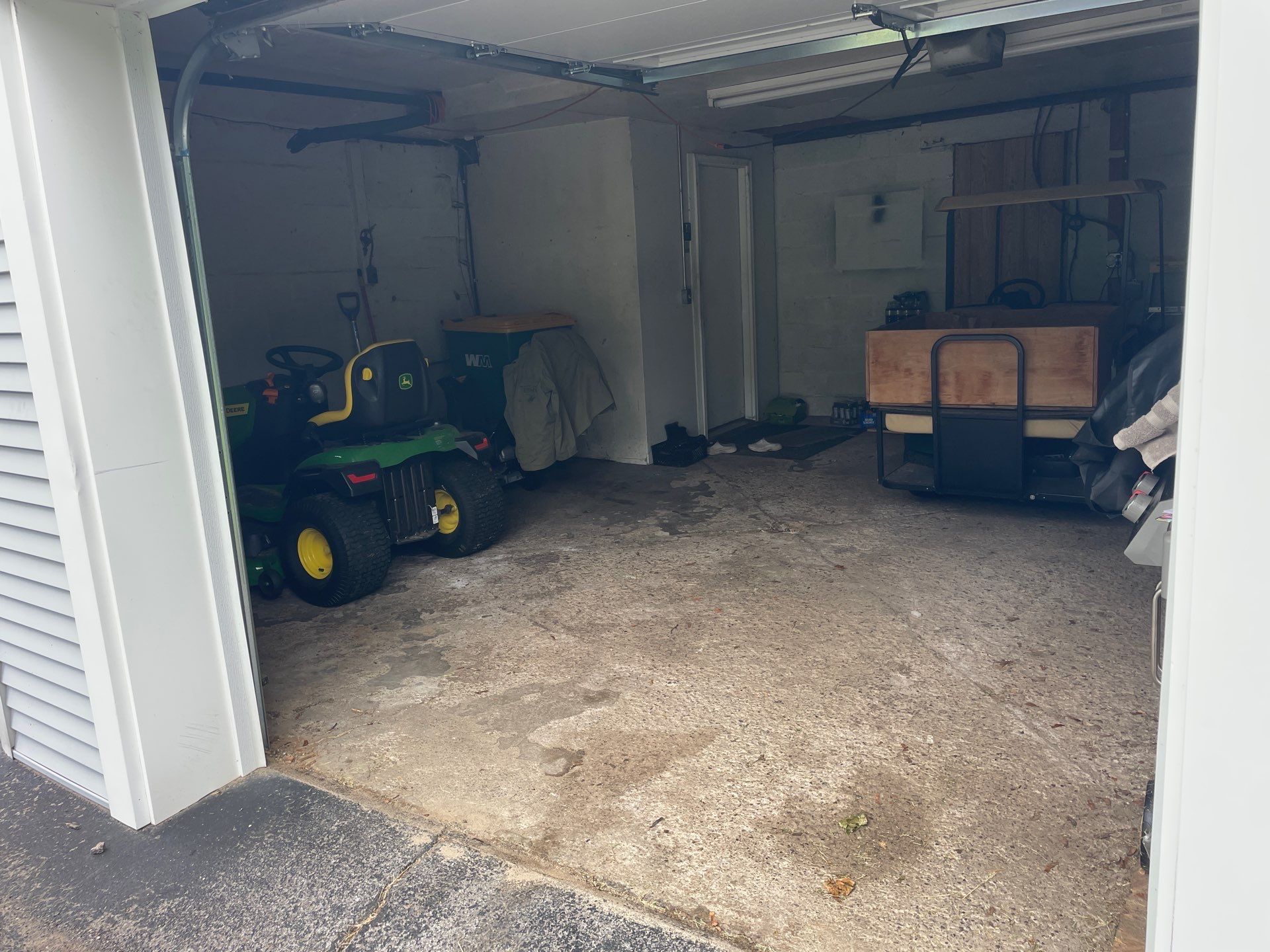 Concrete garage floor replacement  by NG Masonry & Construction LLC