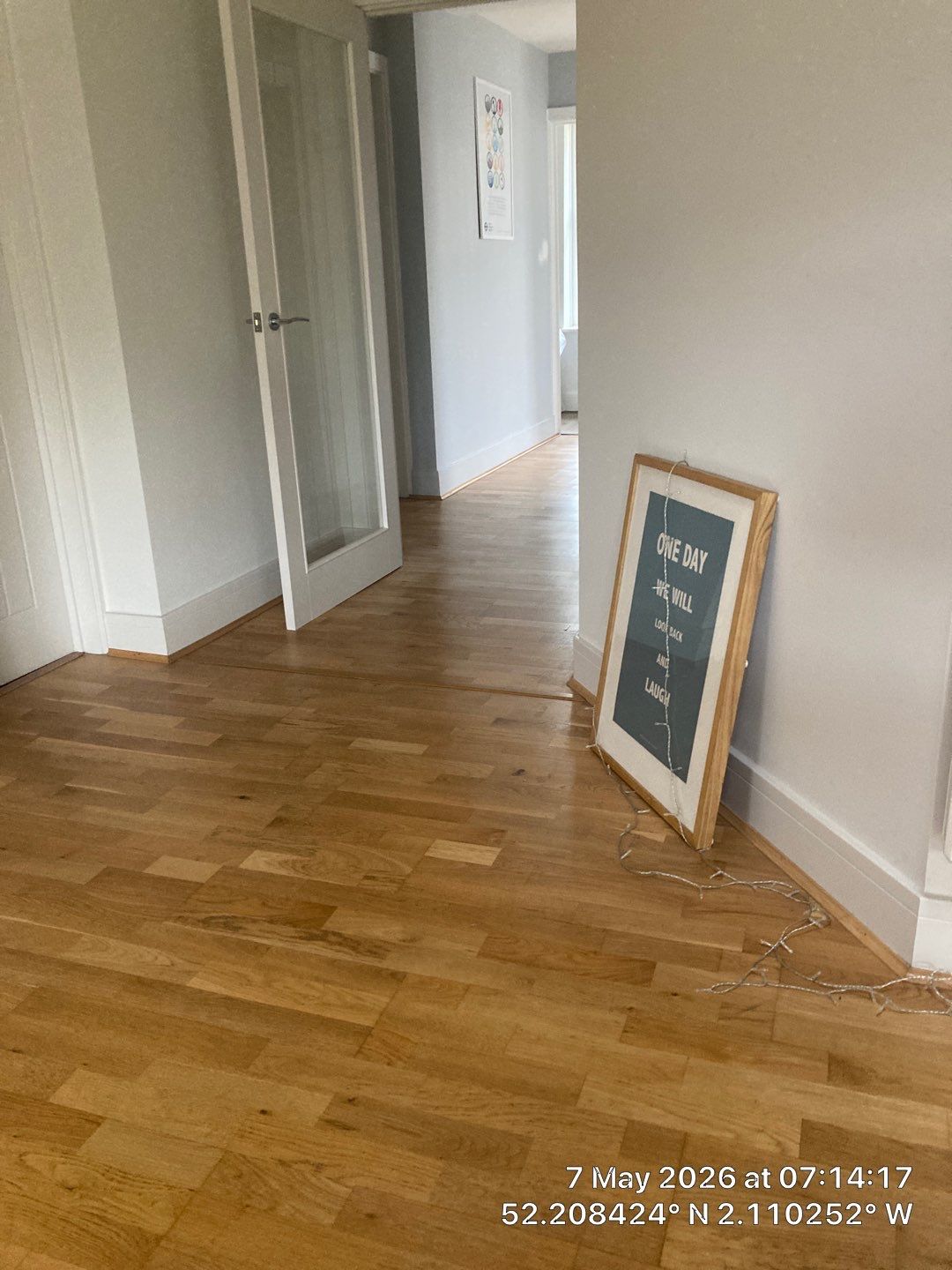 Interior Renovation and Hardwood Floor Installation in Crowle by CompanyCam Sales Demo
