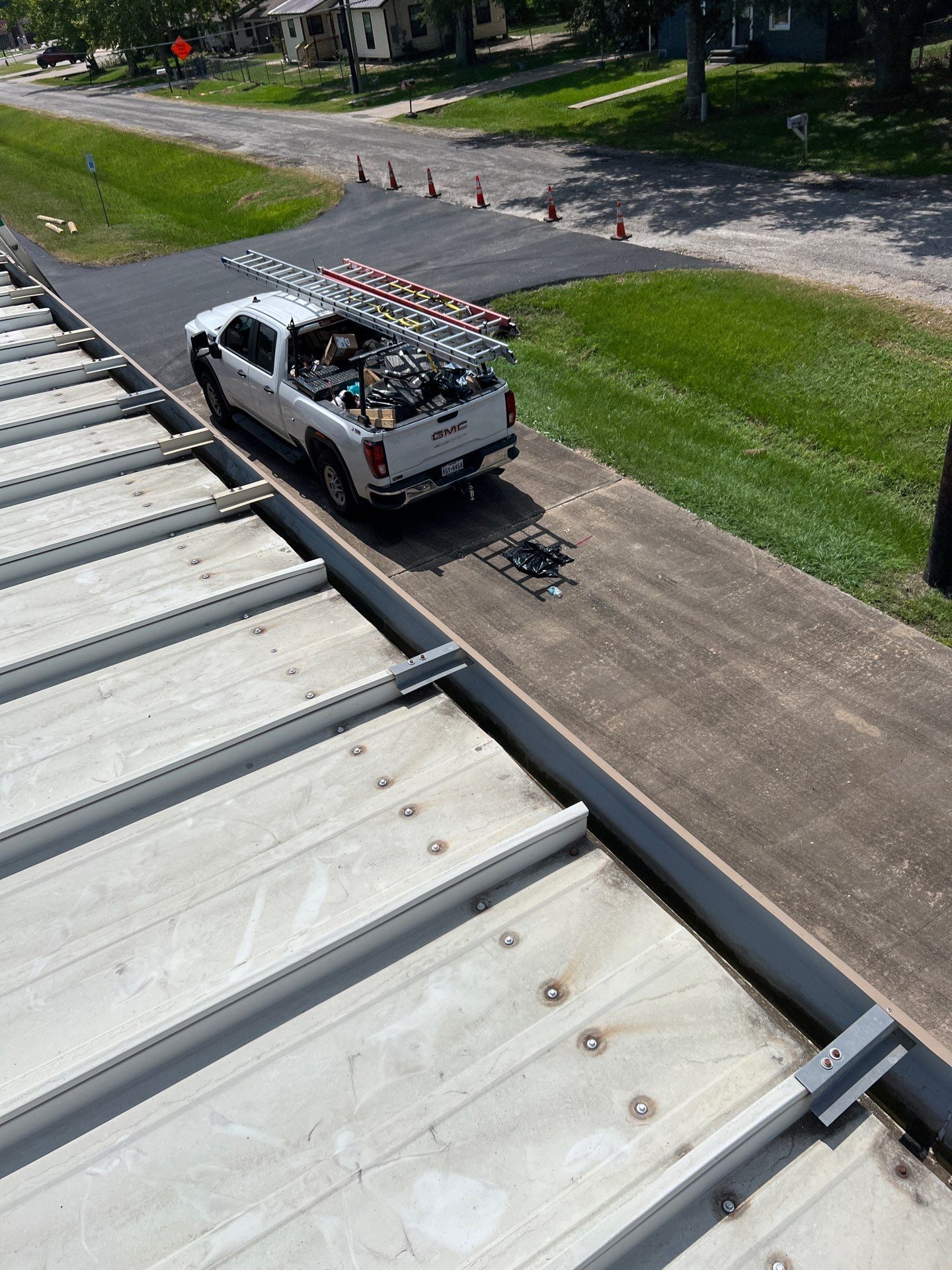 Commercial Roofing Repair using Metal by Roof Repair Company