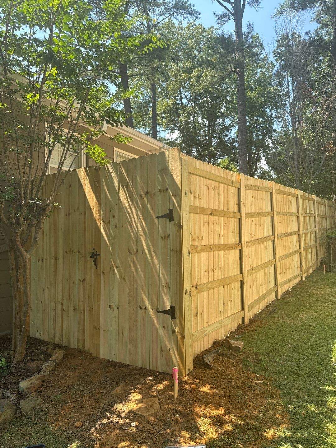Bald Ridge - Traditional Fence by Pillar and Pine