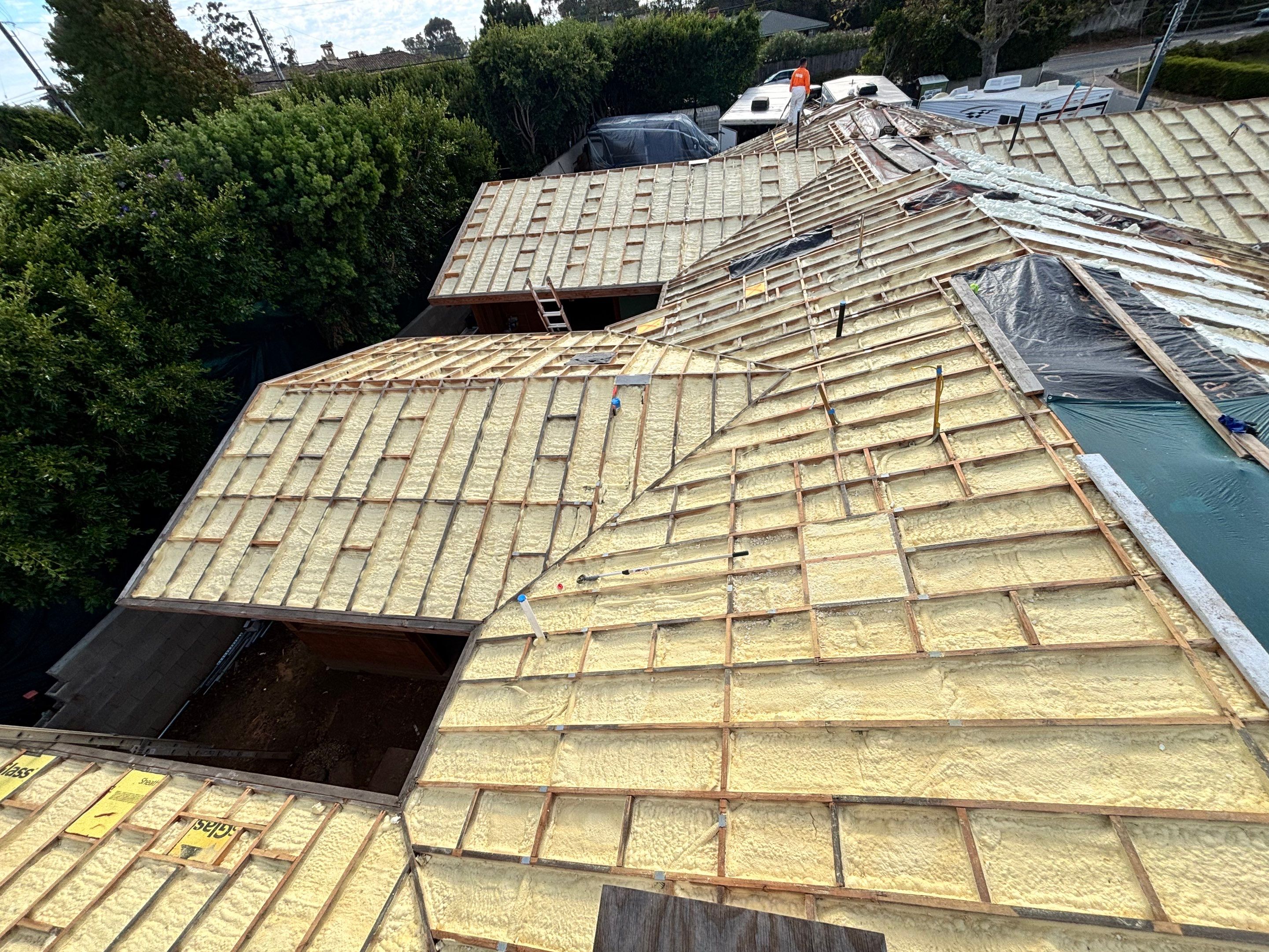 Spray Foam Project in Malibu by Insulation Labs