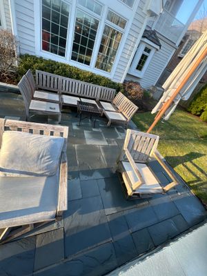 bluestone using Algaecide, soft wash soap